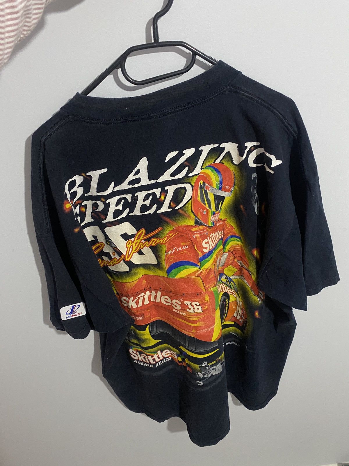 Logo Athletic × NASCAR × Vintage Vintage 1998 Skittles Racing NASCAR Ernie Irvan t-shirt Size US XXL / EU 58 / 5 - 3 Thumbnail