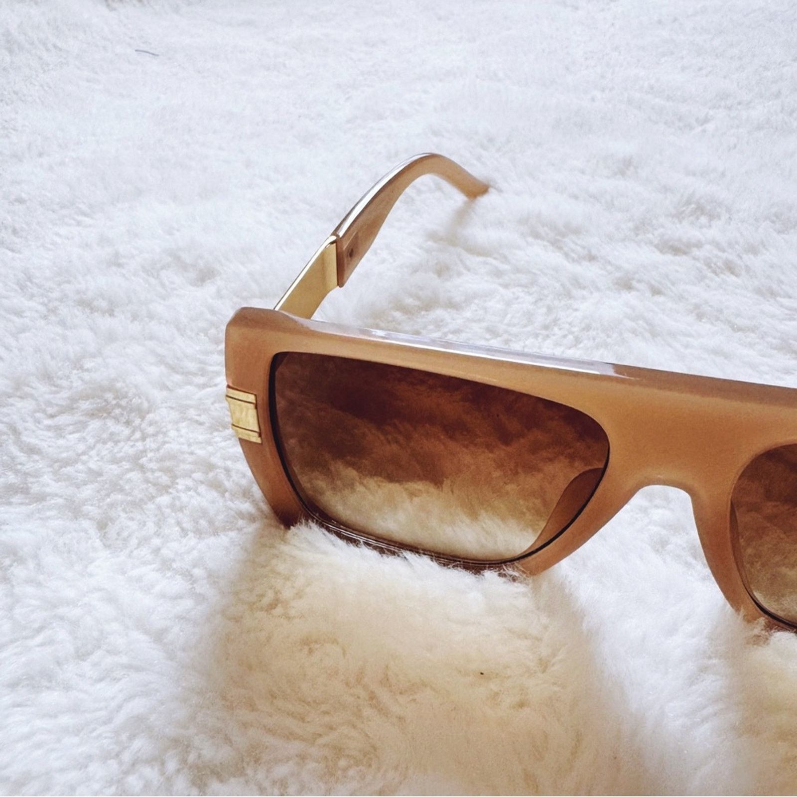 Other Inez Mocha Oversized Square Sunglasses Size ONE SIZE - 2 Thumbnail