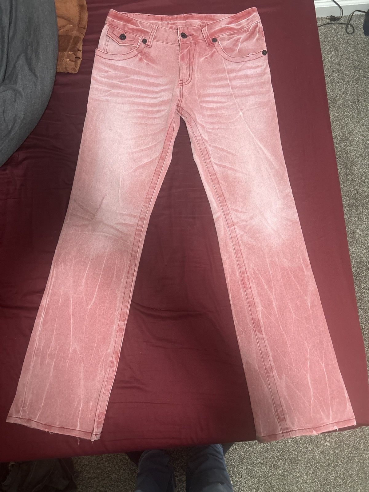 semanticdesign Semantic Design Red Jeans Size US 32 / EU 48 - 1 Thumbnail