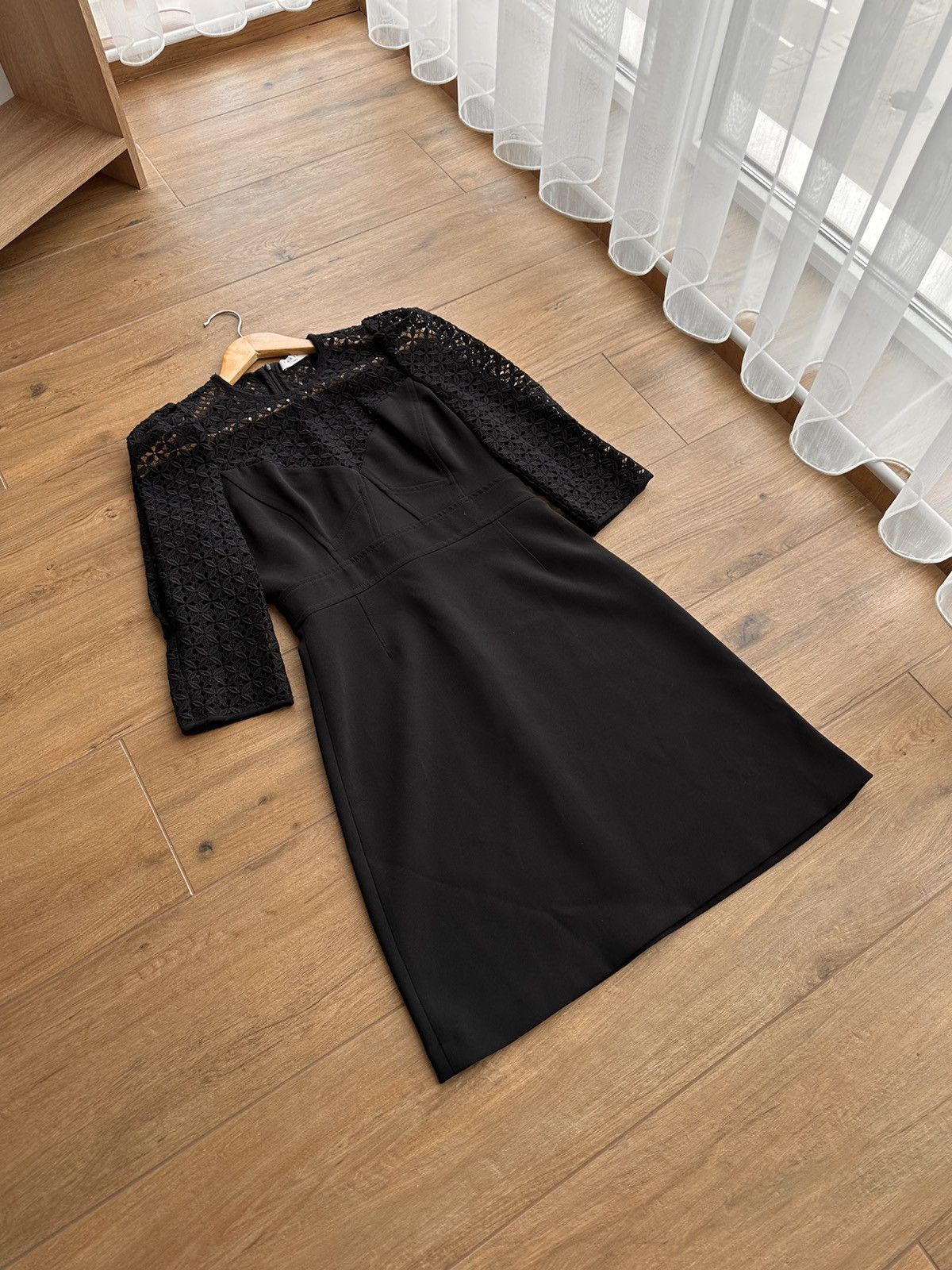 Sandro × Vintage Sandro Luxury Emilia Lace Dress Size S / US 4 / IT 40 - 4 Thumbnail