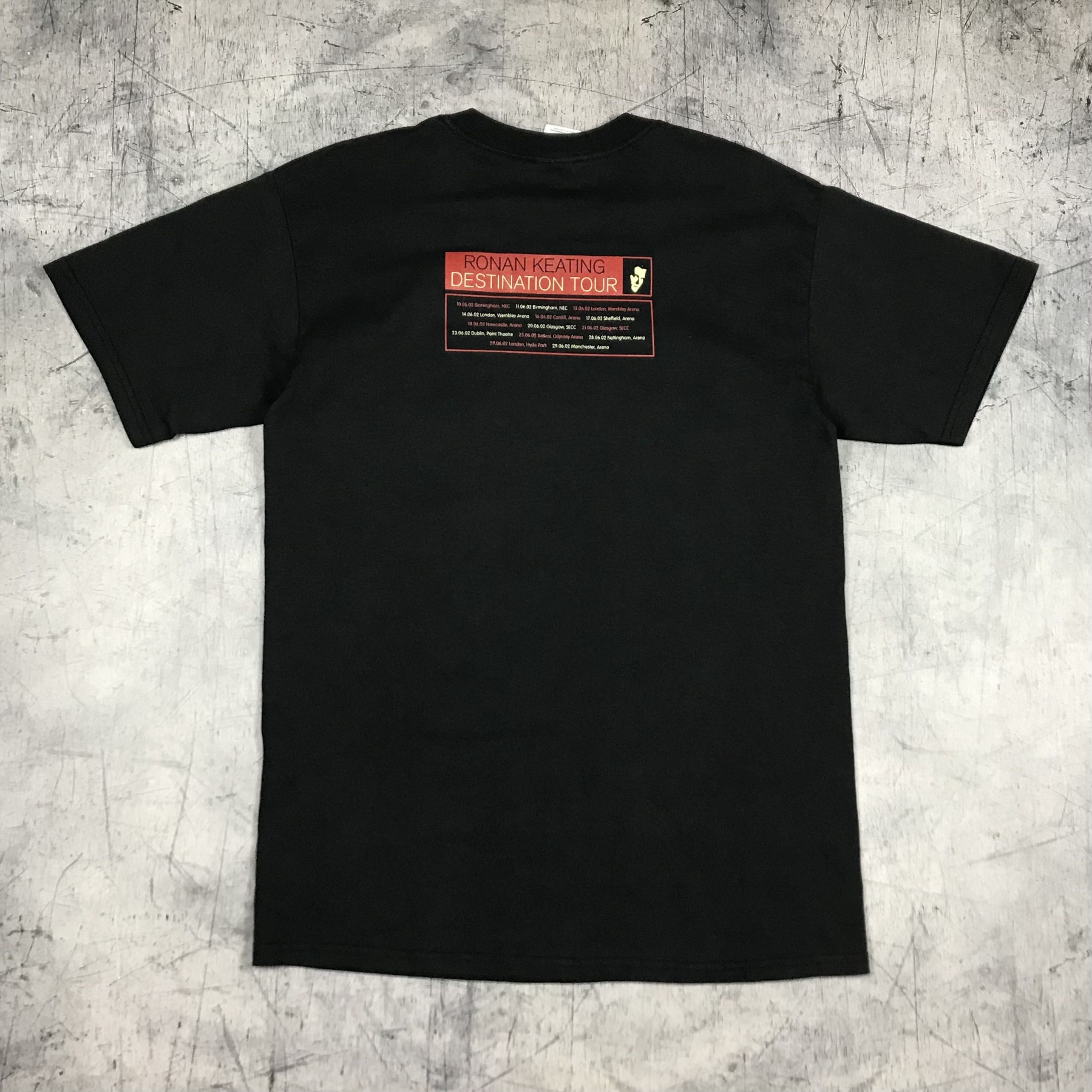Band Tees 2002 Ronan Patrick John Keating Destination Tour Tee Size US L / EU 52-54 / 3 - 5 Thumbnail