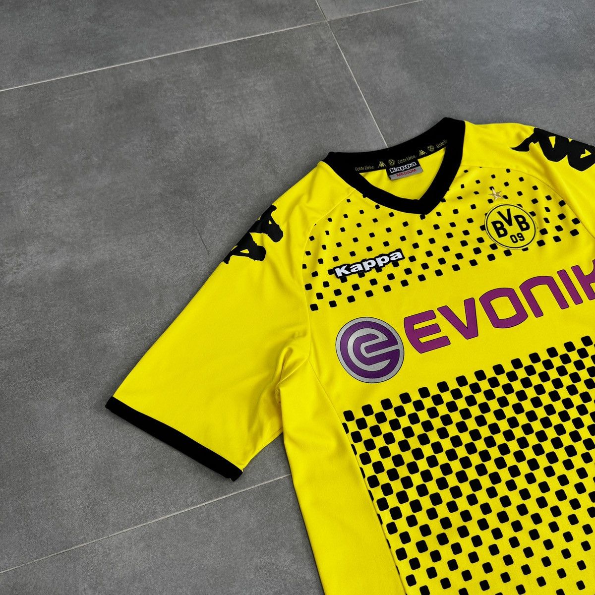 Kappa Kappa Borussia Dortmund 2011/2012 Home Soccer Jersey Size US M / EU 48-50 / 2 - 2 Thumbnail