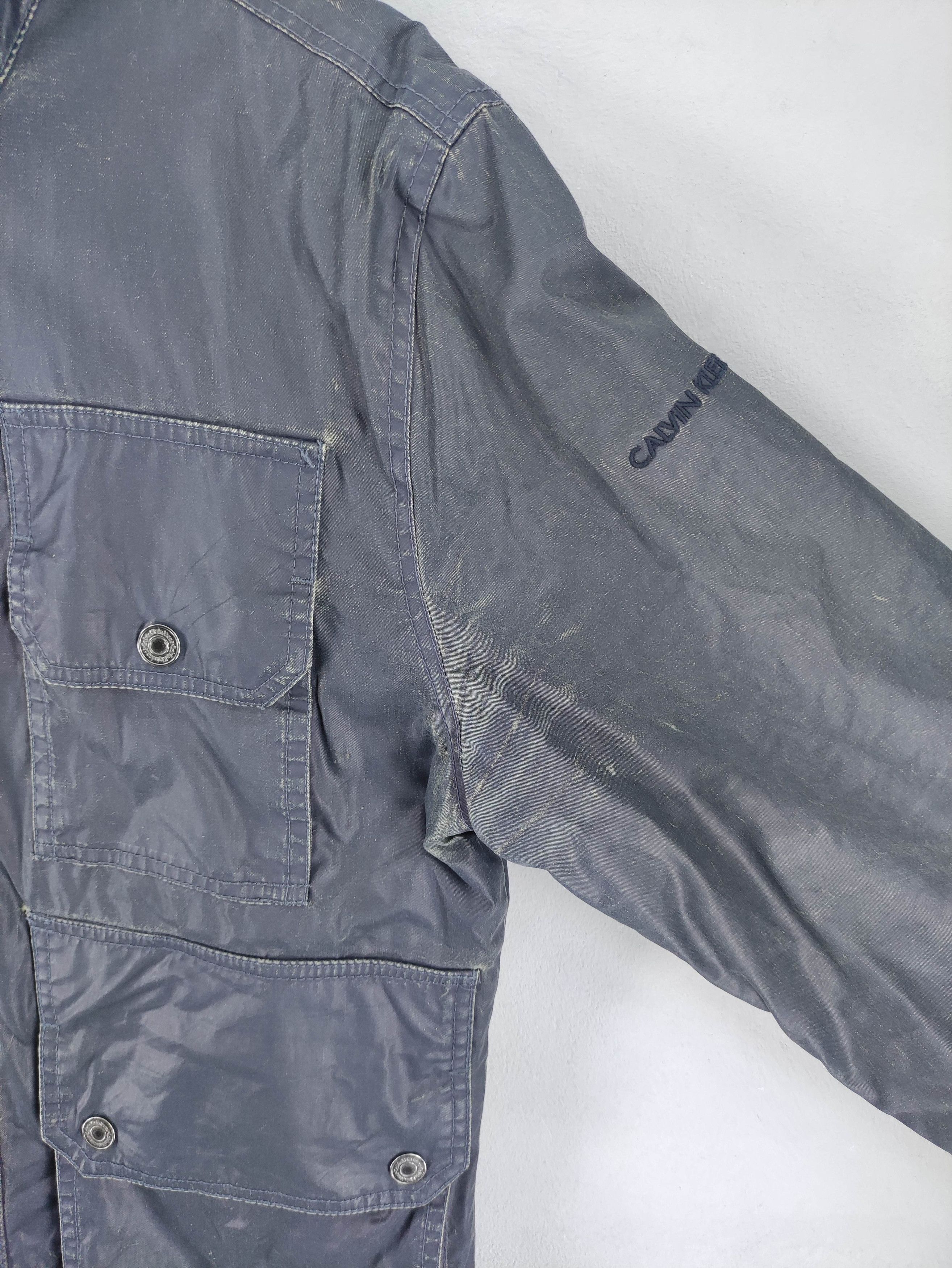 Calvin Klein Vintage Calvin Klein Jacket Zipper Size US XL / EU 56 / 4 - 4 Thumbnail