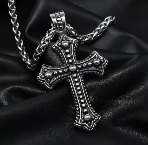 Jewelry Matsumaru x Mai Cross Punk Necklace Chain Size ONE SIZE - 1 Thumbnail