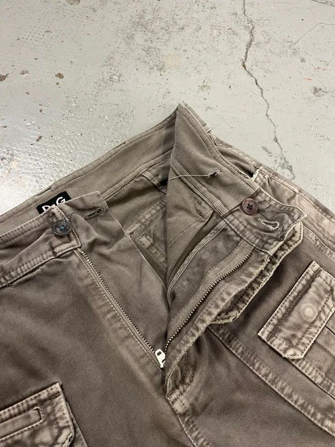 Dolce & Gabbana AW2008 Dolce & Gabbana Multi-Pocket Grey Cargo Pants Size US 32 / EU 48 - 12 Thumbnail