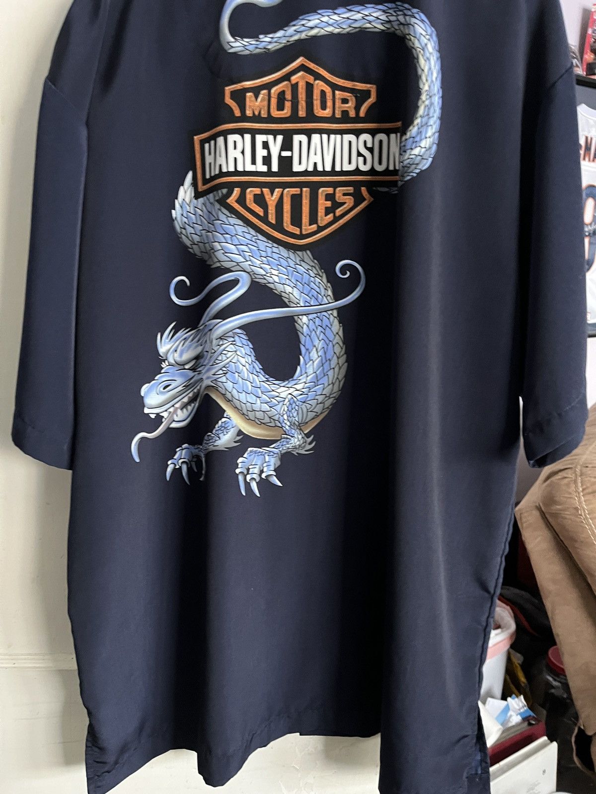 Harley Davidson Haley Davidson dragon collared shirt Size US L / EU 52-54 / 3 - 1 Thumbnail