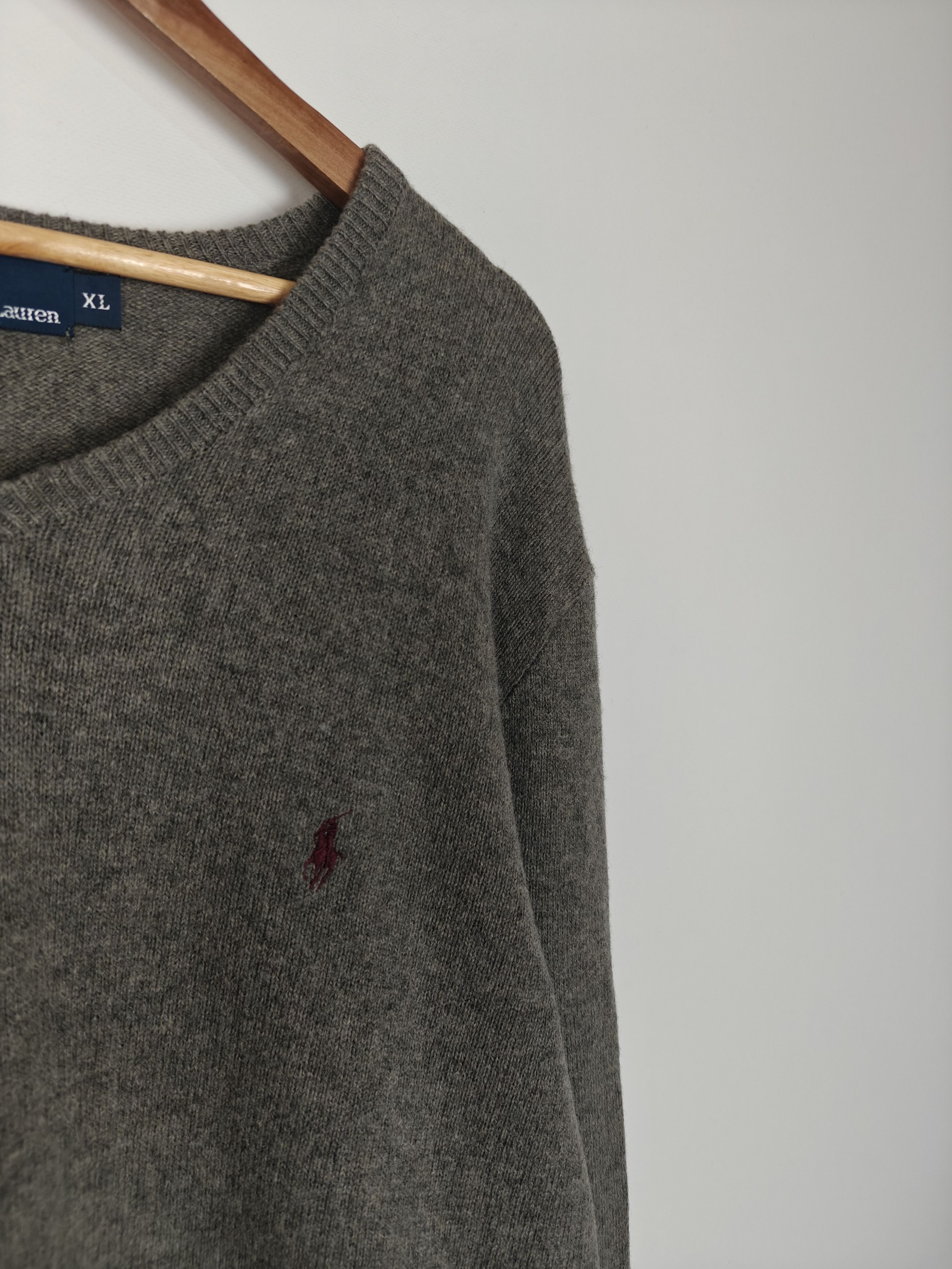 Polo Ralph Lauren Polo Ralph Lauren Sweater Wool Pullover Jumper Gray size XL Size US XL / EU 56 / 4 - 4 Thumbnail