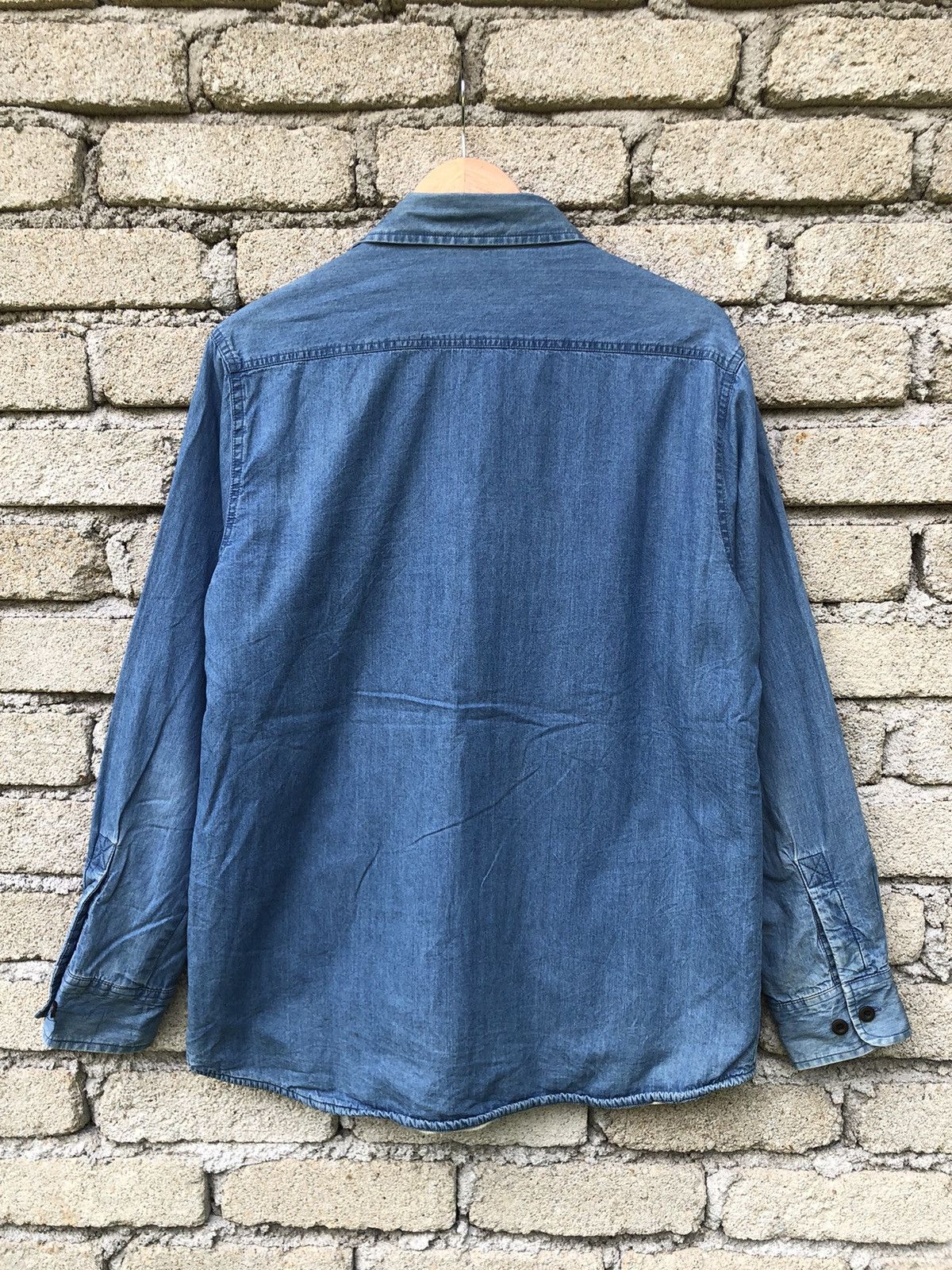 Obey Vintage Obey Thermal Buttons Jean Shirts Size US L / EU 52-54 / 3 - 2 Thumbnail