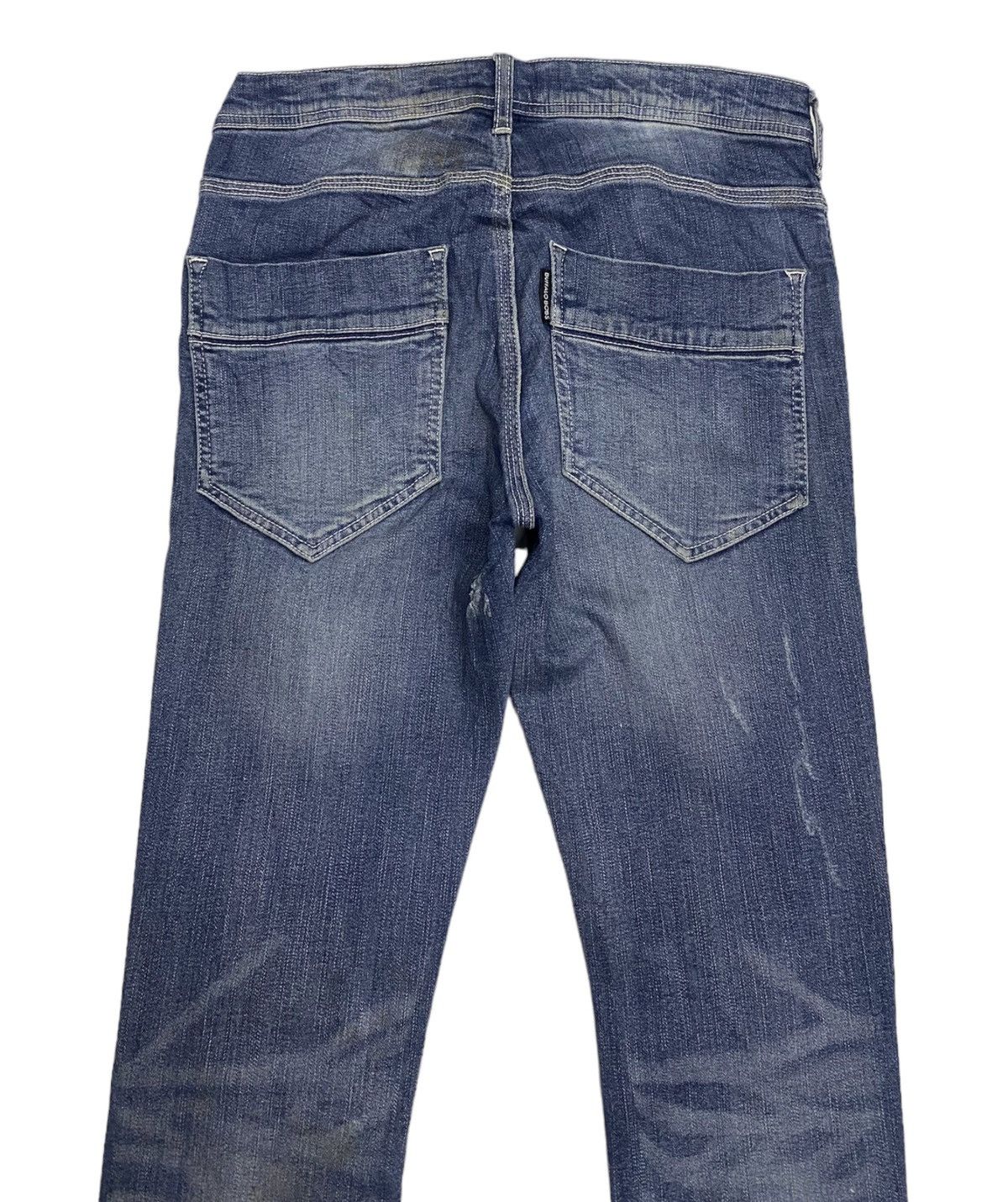 BUFFALO BOBS 🔥RARE🔥BUFFALO BOBS DISTRESSED RARE DENIM UNDERCOVER DESIGN Size US 30 / EU 46 - 6 Thumbnail