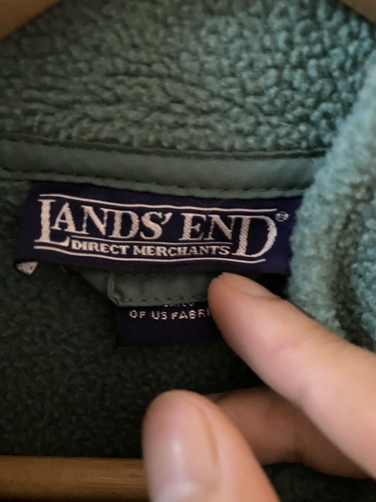 Lands' End Lands end fleece vest jacket Size US L / EU 52-54 / 3 - 6 Thumbnail