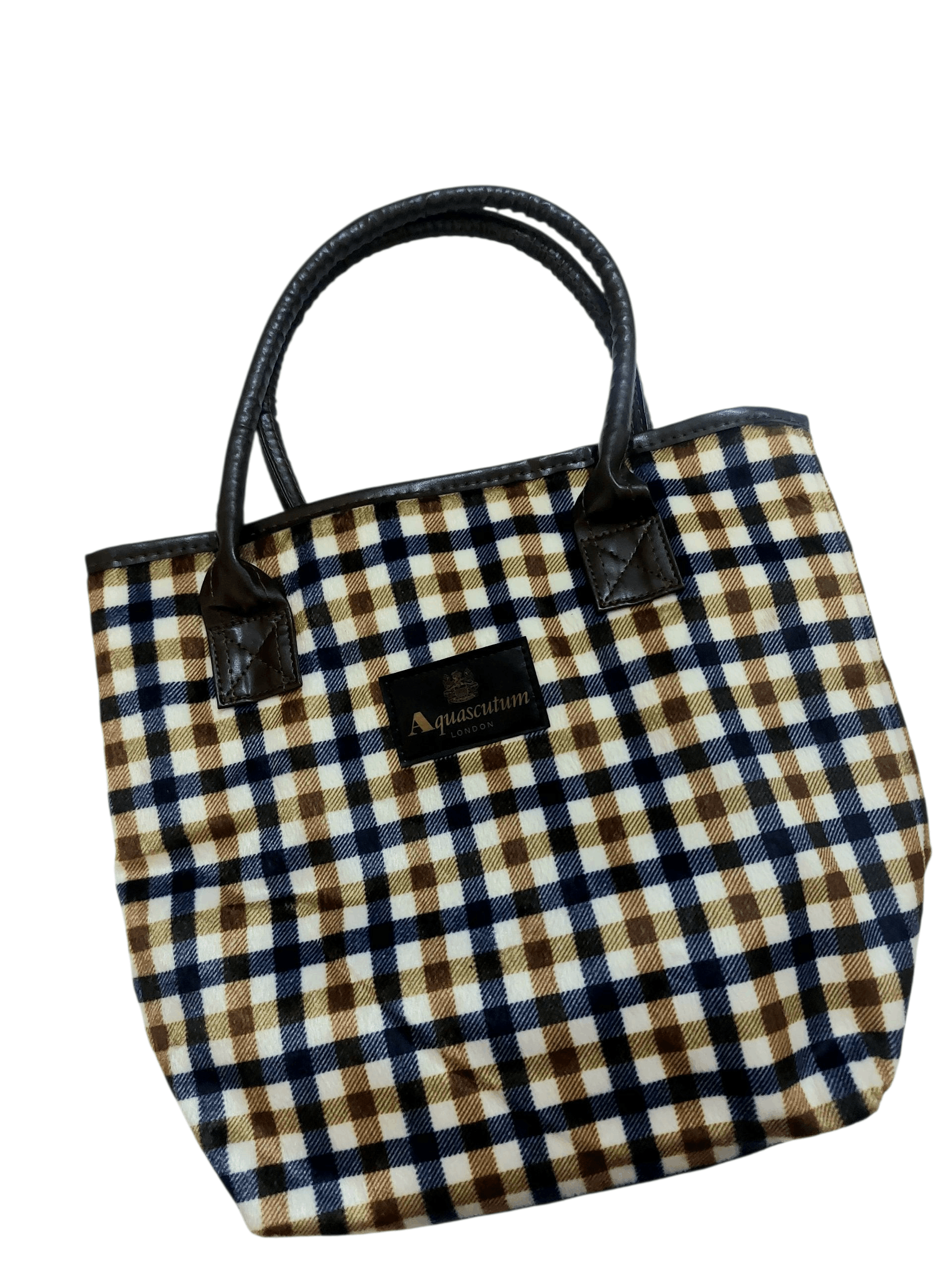 Aquascutum Aquascutum Nova Check Handle Bag Size ONE SIZE - 1 Thumbnail
