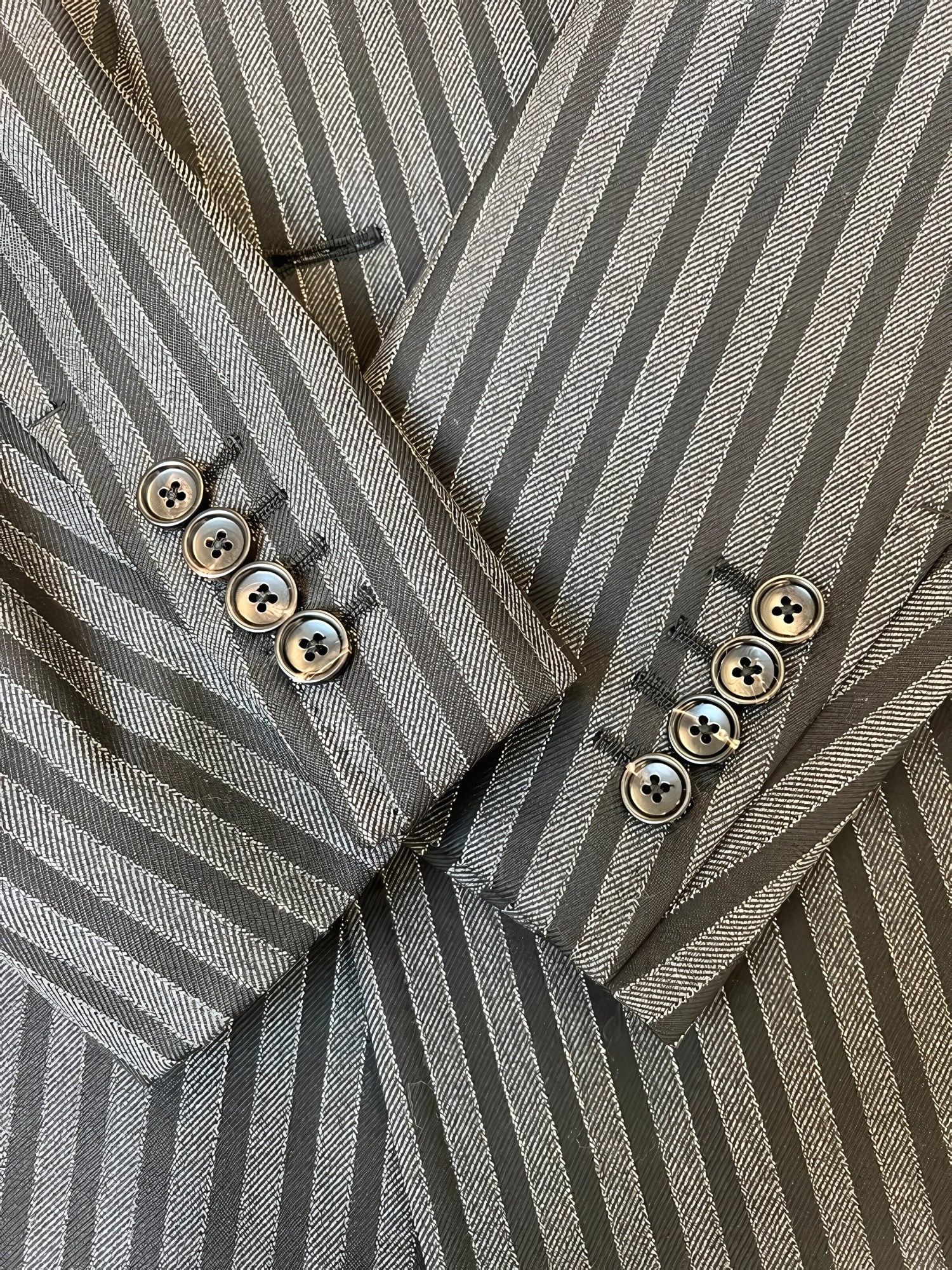Gucci STRIPPED TRENCH COAT Size US M / EU 48-50 / 2 - 4 Thumbnail