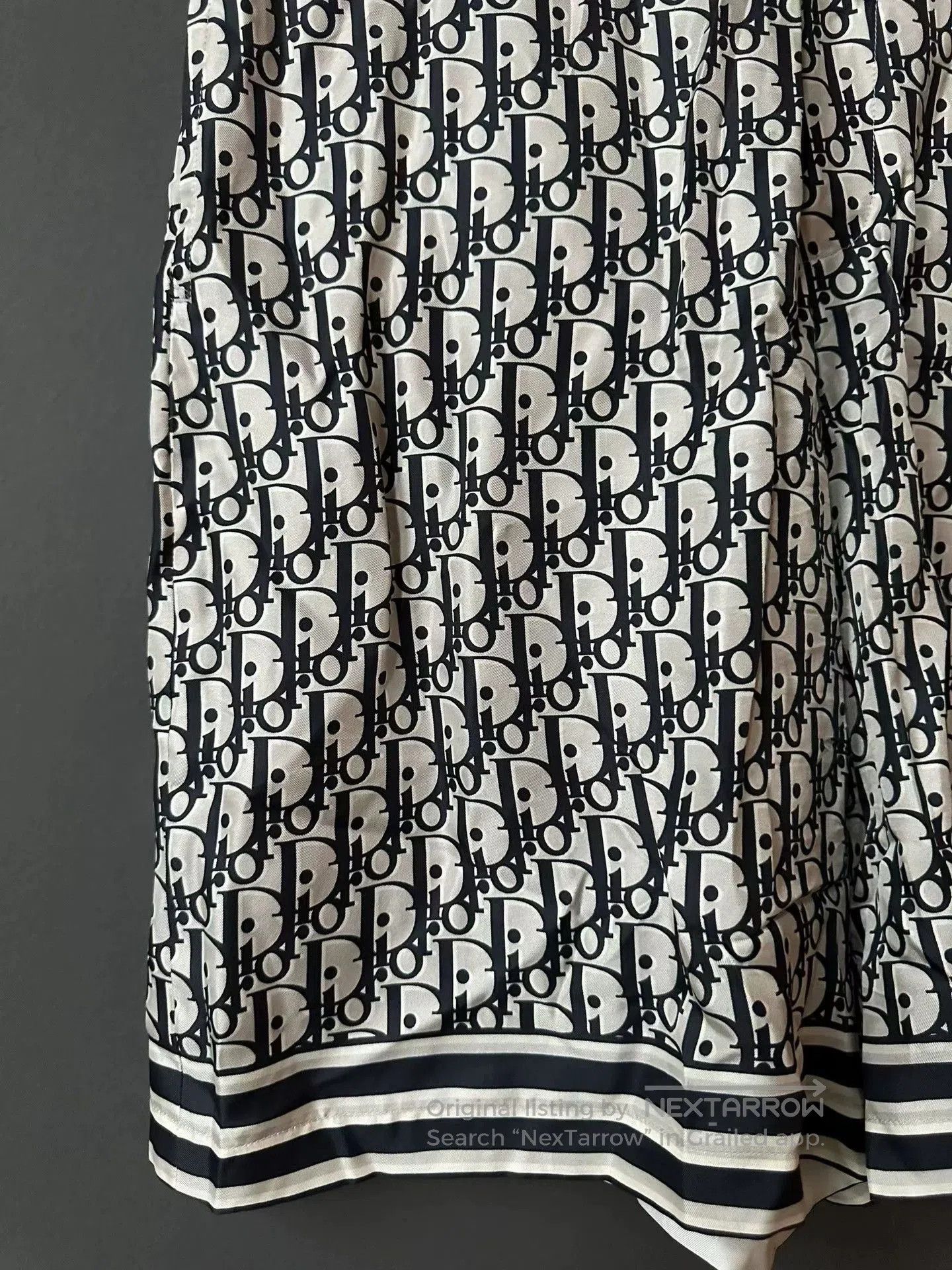 Dior dior black and white printed shorts. Size US 30 / EU 46 - 3 Thumbnail