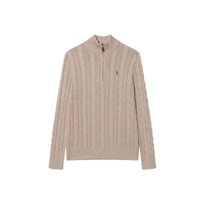 Polo Ralph Lauren Polo Ralph Lauren Men's Cable Knit Half-Zip Sweater Size US S / EU 44-46 / 1 - 1 Thumbnail