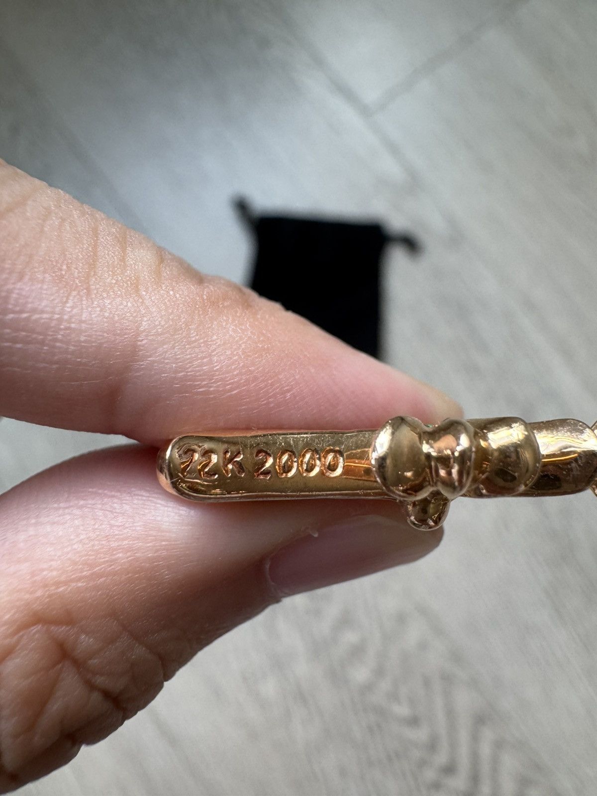 Chrome Hearts Chrome hearts new emerald Tiny pendant Size ONE SIZE - 3 Thumbnail