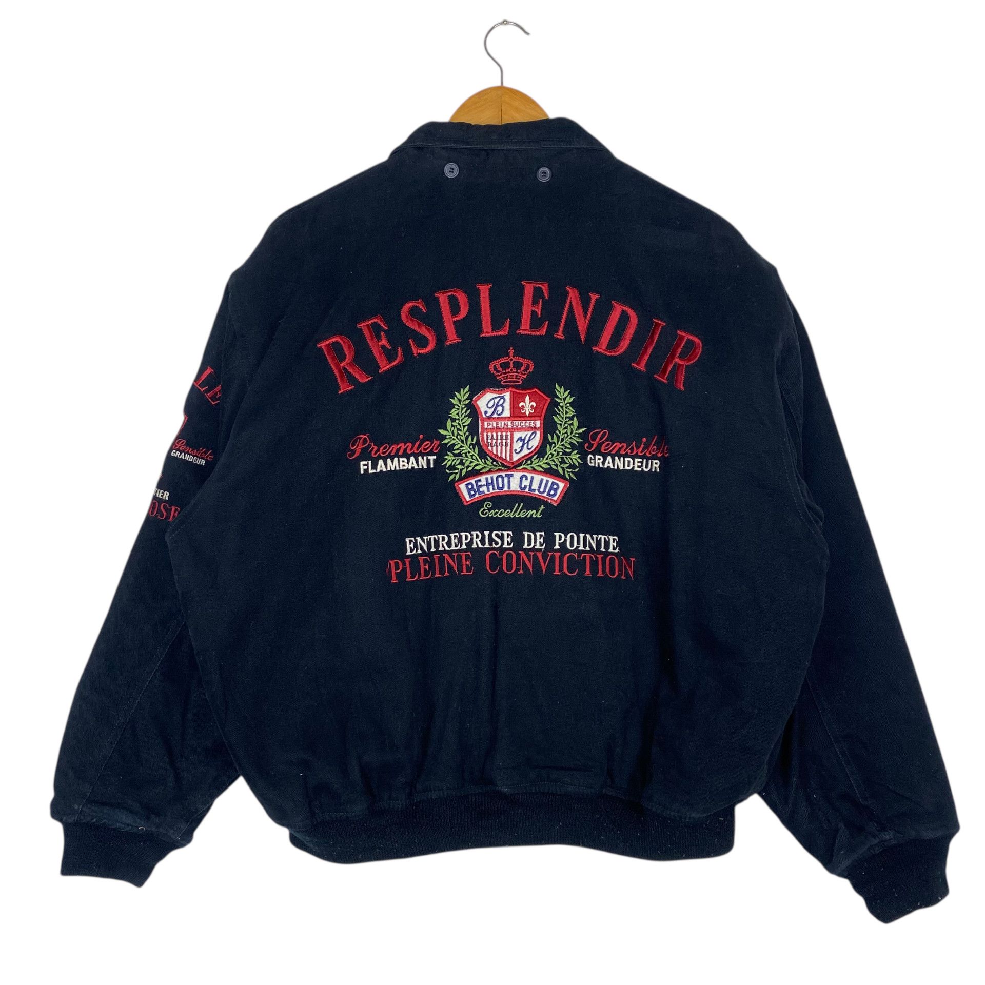 Japanese Brand 💥 JAPAN BB-HOT BAGGY BOMBER 90s JACKET Size US L / EU 52-54 / 3 - 6 Thumbnail