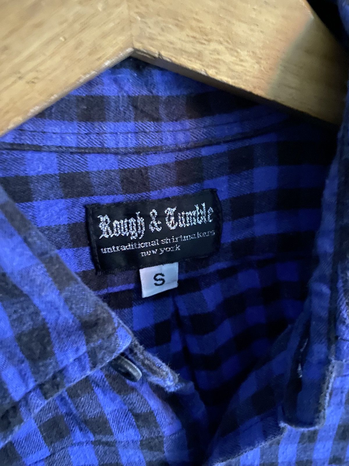 Engineered Garments × Needles × Nepenthes 2000s Nepenthes asymmetric checkered button shirt Size US S / EU 44-46 / 1 - 4 Thumbnail