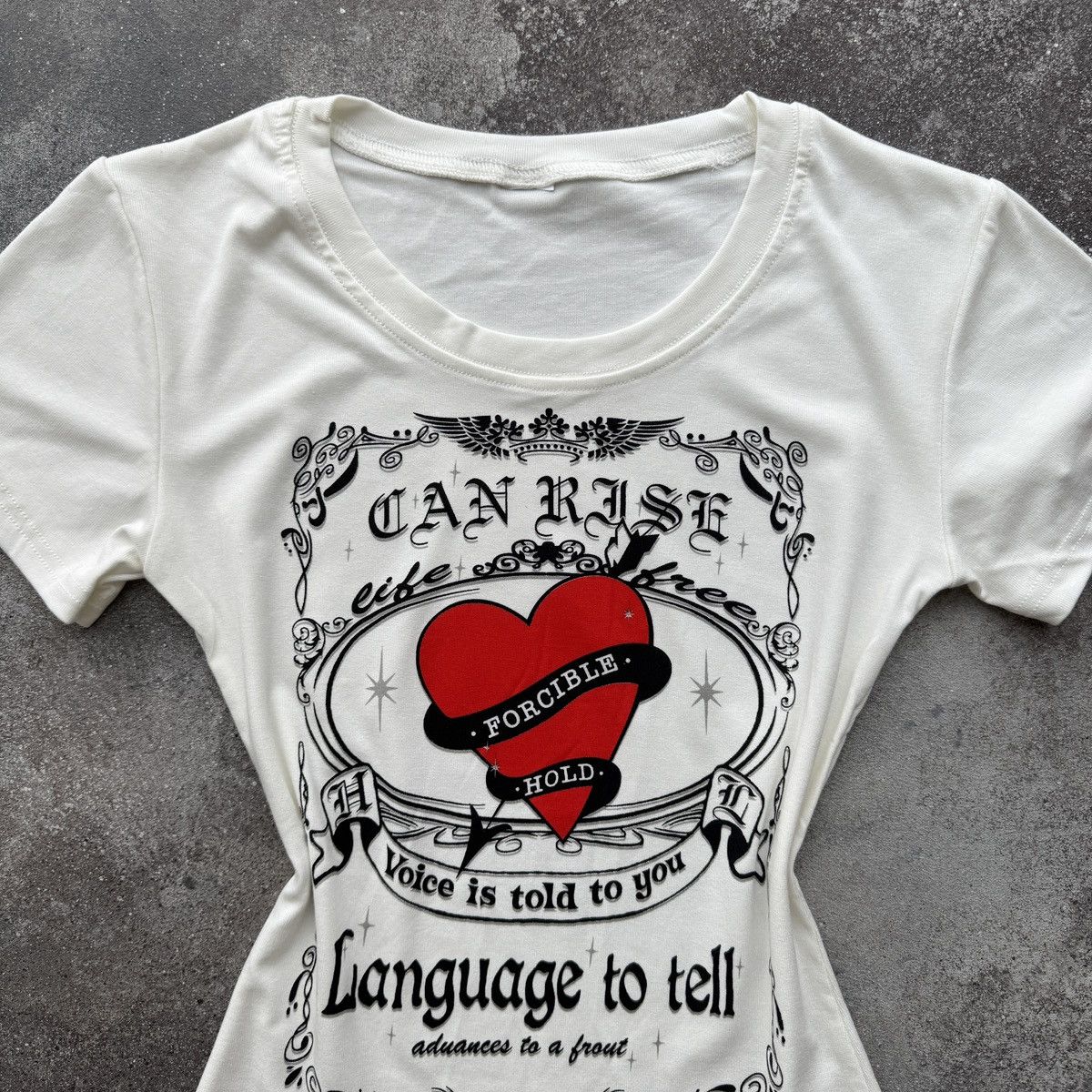 Hysteric Glamour 2000’s Aesthetic Super Sexy Glam Y2K T-Shirt Size M / US 6-8 / IT 42-44 - 3 Thumbnail