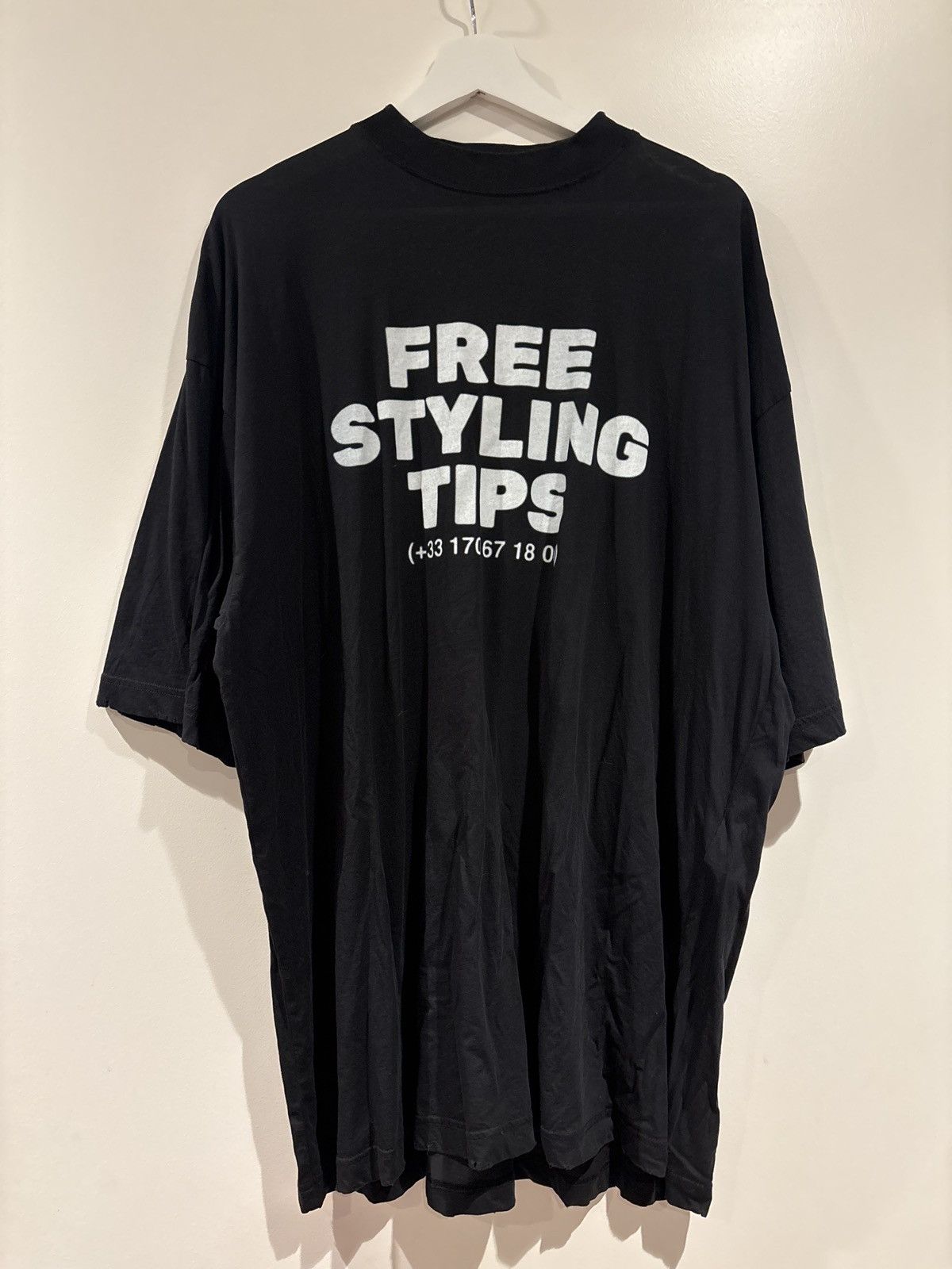 Balenciaga Balenciaga free styling tips tshirt Size US M / EU 48-50 / 2 - 1 Thumbnail