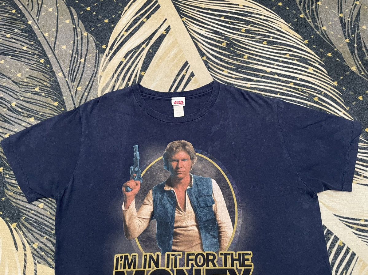 Star Wars × Vintage Vintage Star Wars Men’s T-Shirt - I’m In It For The Money 🔥 Size US L / EU 52-54 / 3 - 3 Thumbnail