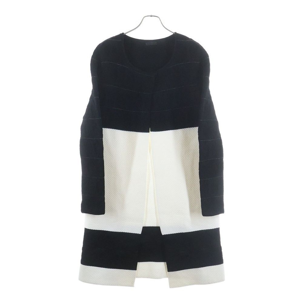 Chrome Hearts CHROME HEARTS Bicolor Knit Coat Gown Black/White Size M / US 6-8 / IT 42-44 - 1 Thumbnail