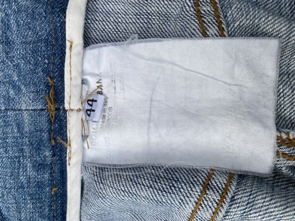 Dolce & Gabbana Dolce & Gabbana distressed light wash denim jeans Size US 32 / EU 48 - 8 Thumbnail