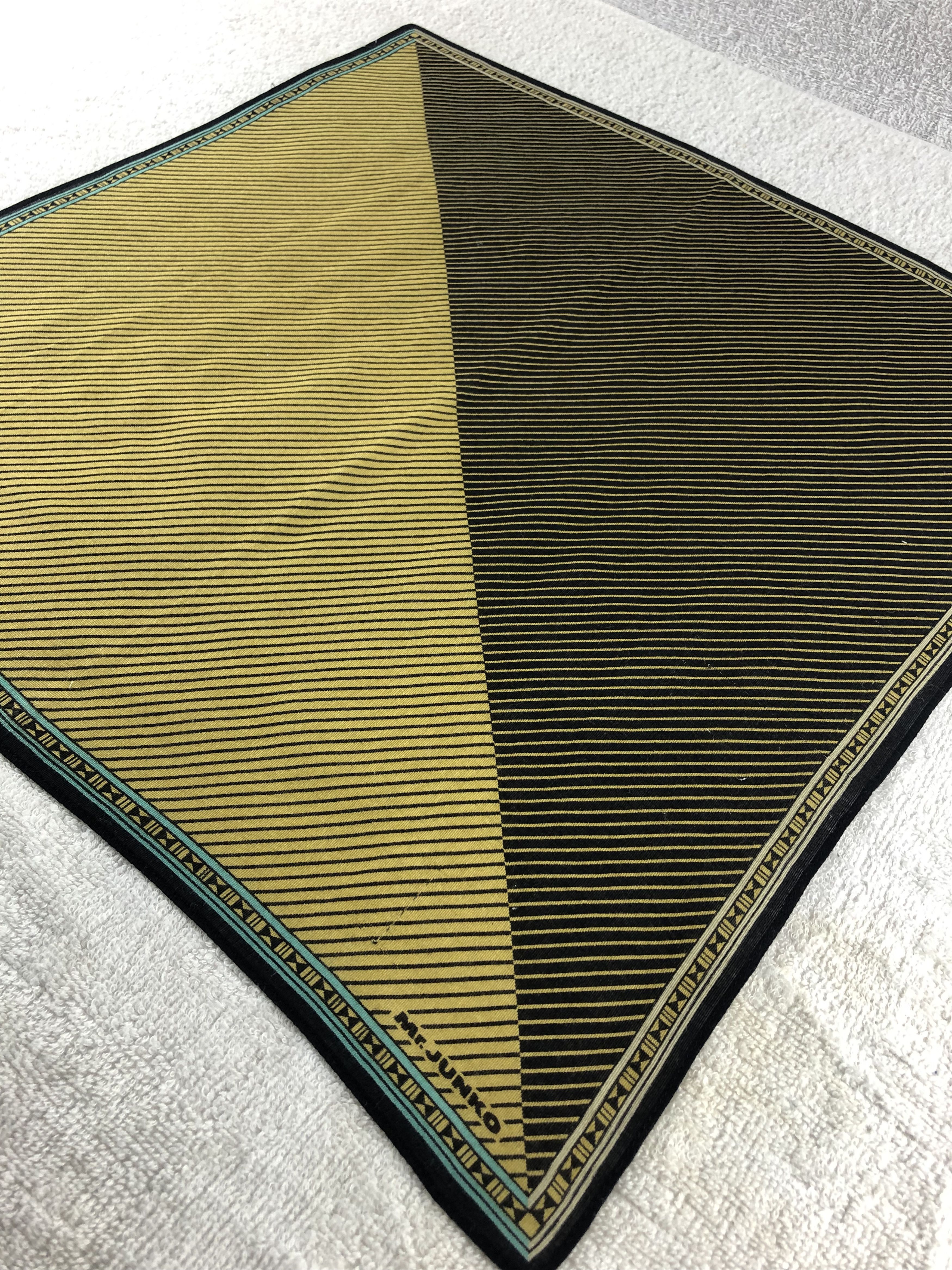 Japanese Brand × Mr. Junko × Vintage Mr. Junko Handkerchief / Bandana / Neckerchief Size ONE SIZE - 4 Thumbnail