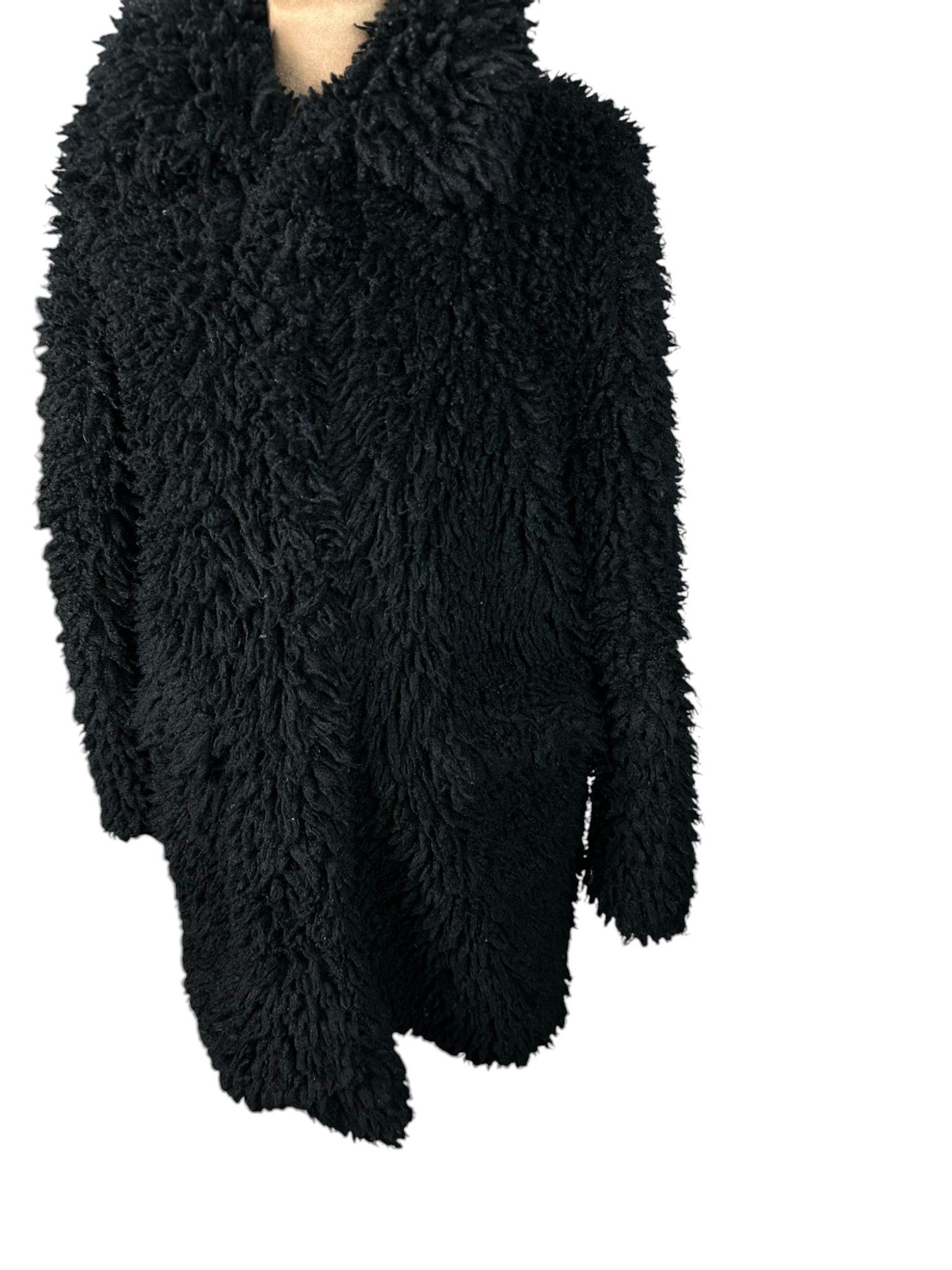 Maje Maje Avant Garde Sherpa Coat Size L / US 10 / IT 46 - 3 Thumbnail