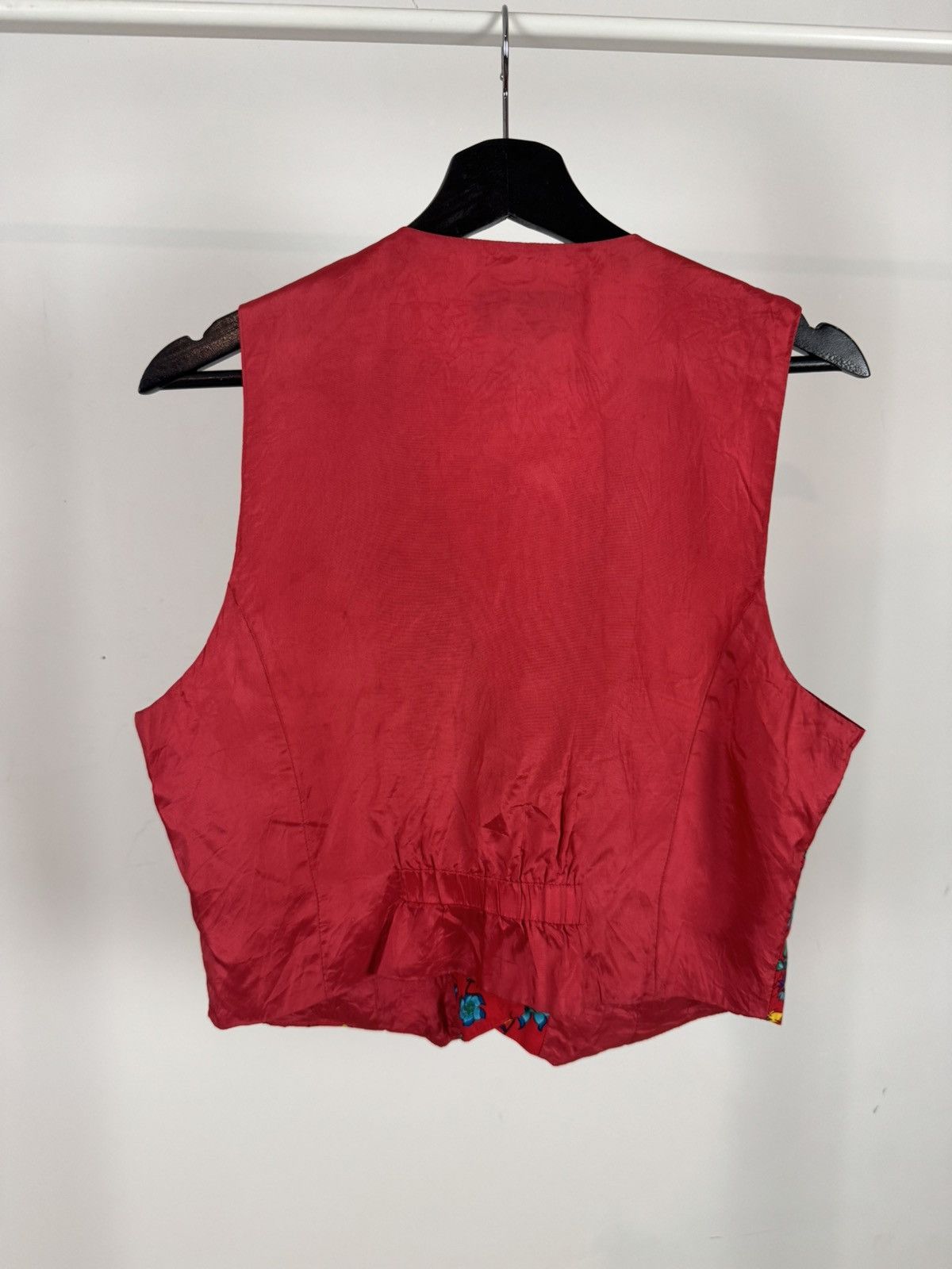 Other Vintage 80’s TECHNICS Floral Waistcoat - Vibrant Boho Style Size M / US 6-8 / IT 42-44 - 6 Thumbnail