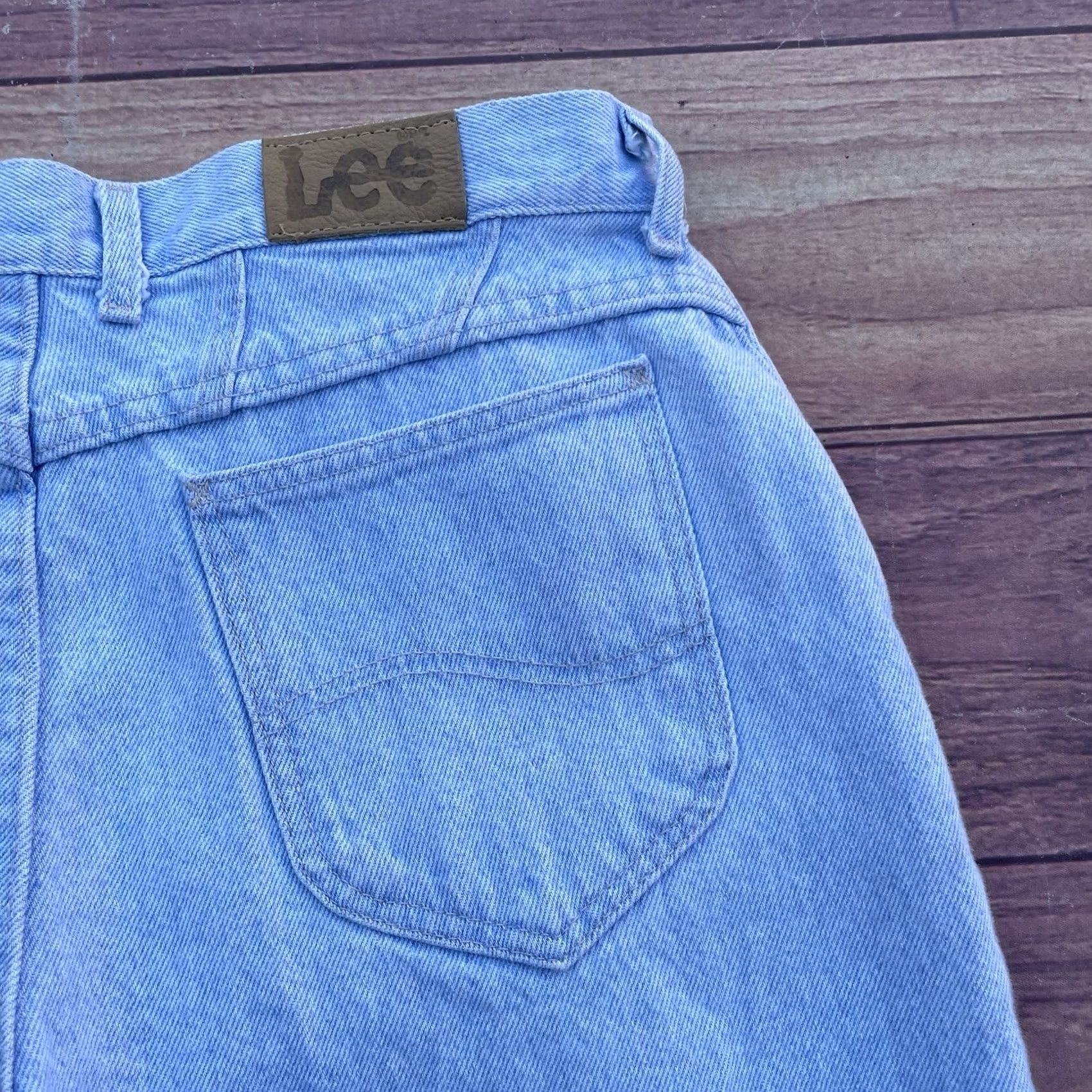 Lee VINTAGE Lee Light Wash Mom Jeans High Rise USA Made Women's Size 16M NWT Read* Size 38" / US 16 / IT 52 - 2 Thumbnail