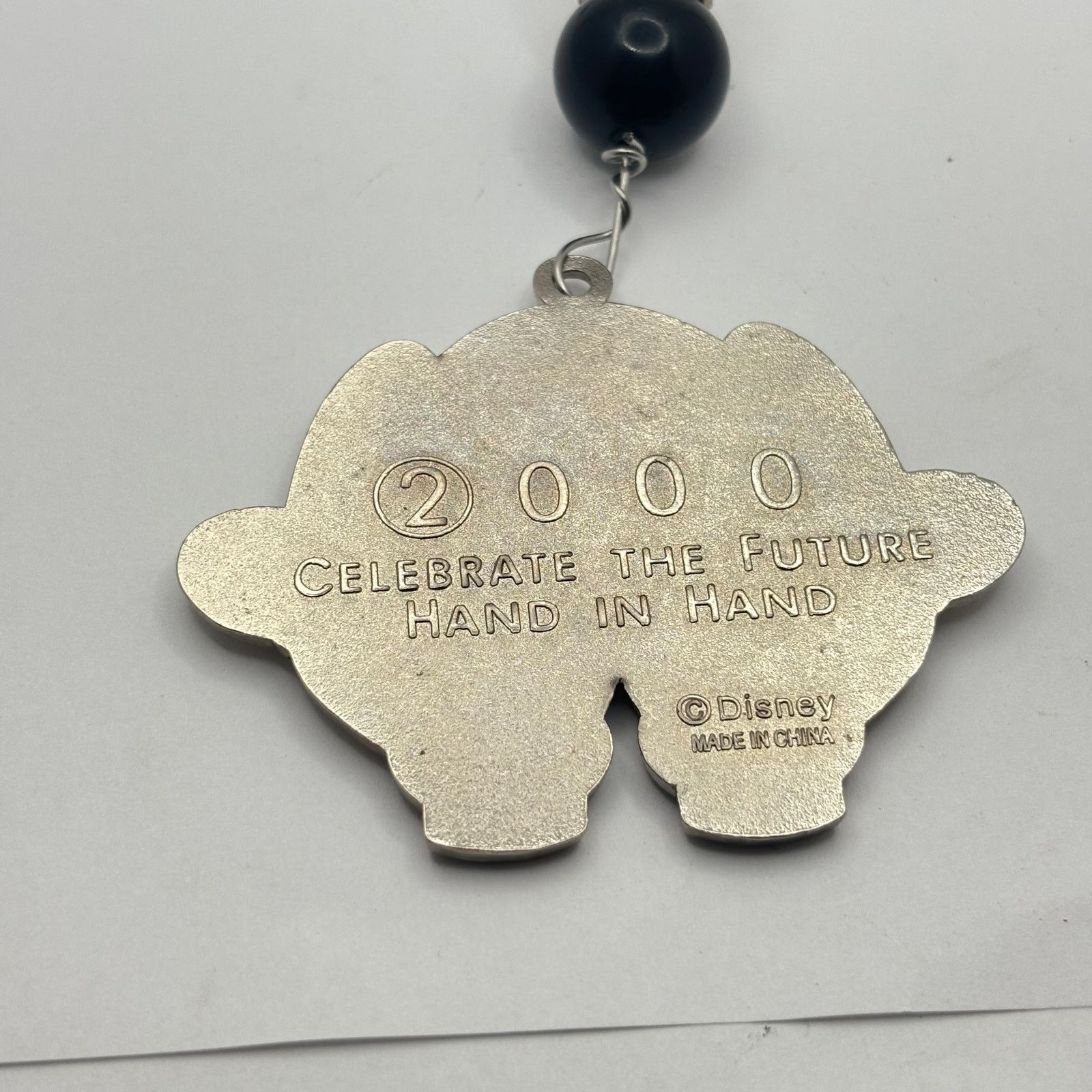 Disney Blue & Black Epcot Disney Necklace Size ONE SIZE - 4 Thumbnail