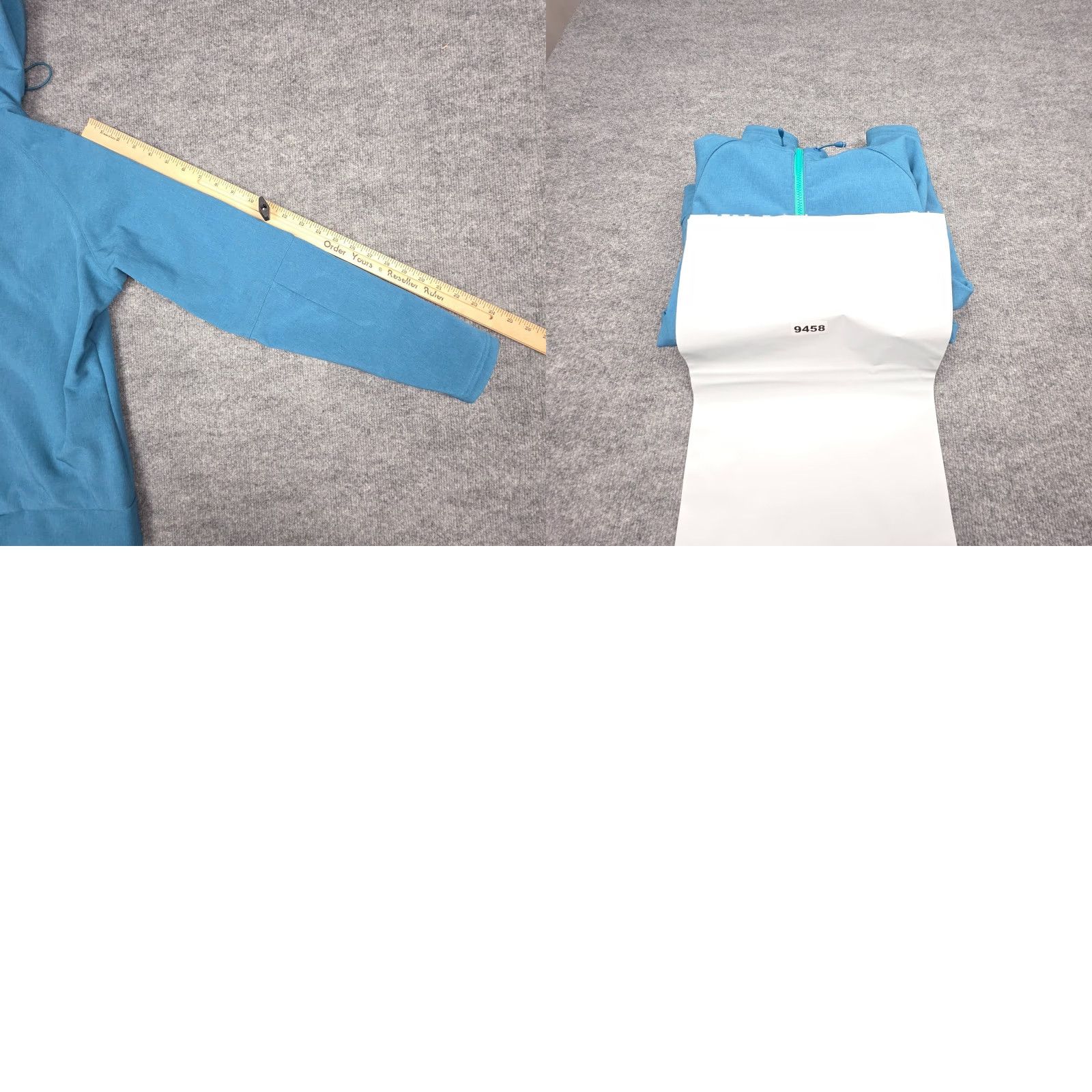 Vintage SIMMS Katafront Jacket Women's Small Blue Full Zip Pockets Hooded Lined Patch Mark Size S / US 4 / IT 40 - 9 Thumbnail