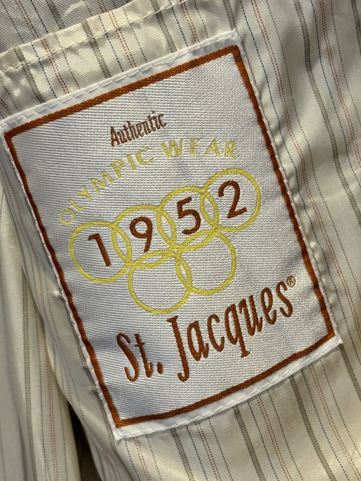 Jacques Saint Laurent Vintage Blazer 1952 olympic wear st. Jacques Size 48L - 5 Thumbnail