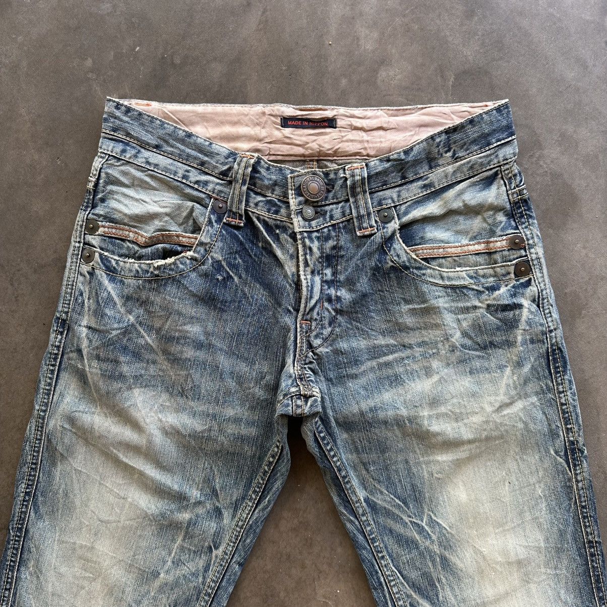 If Six Was Nine Vintage Japanese Rusty Faded Denim Jean Pant W30 Size US 30 / EU 46 - 3 Thumbnail