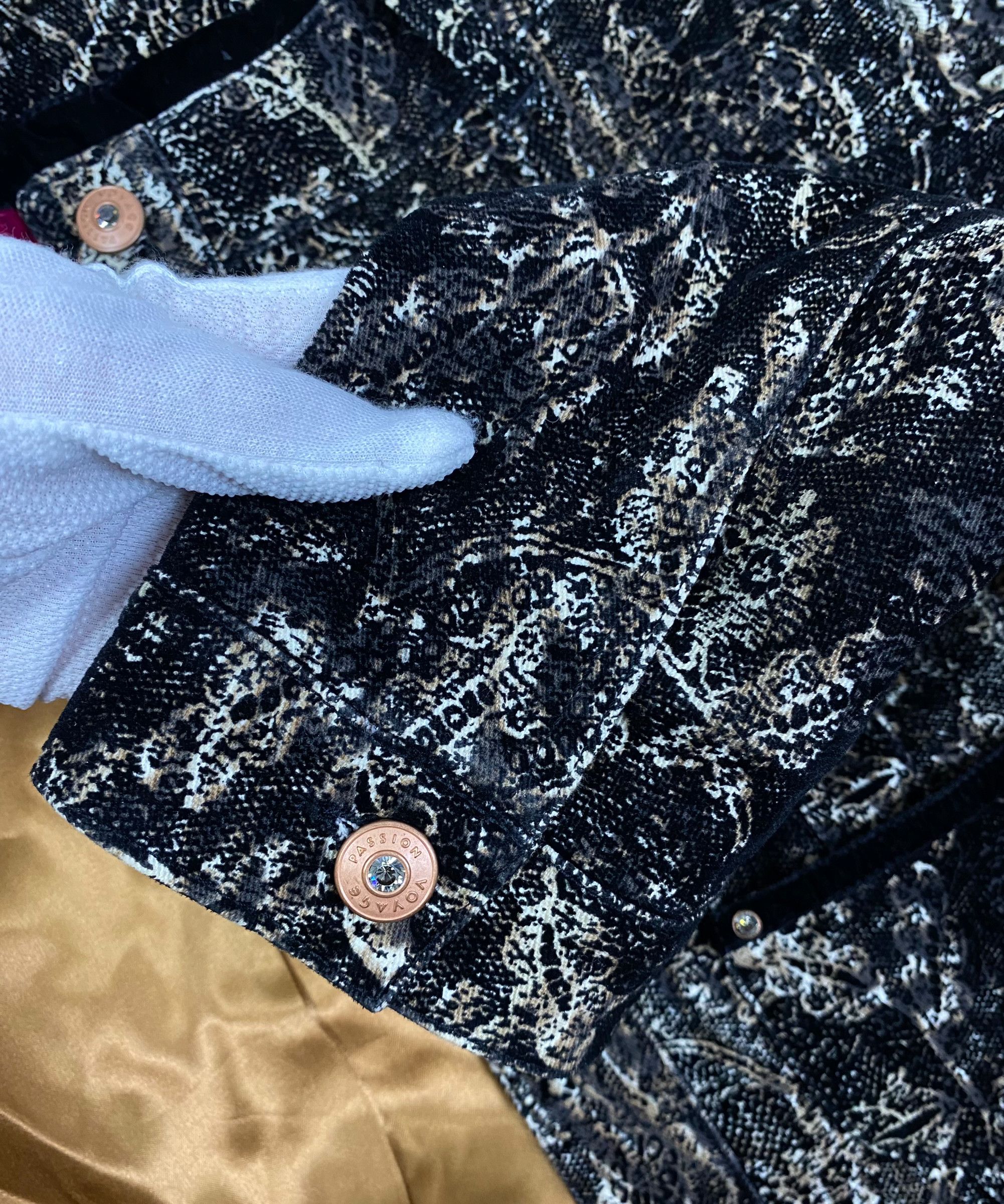 Vintage × Voyage Voyage Passion Vintage Jacket decorated velvet pants style Size L / US 10 / IT 46 - 20 Thumbnail
