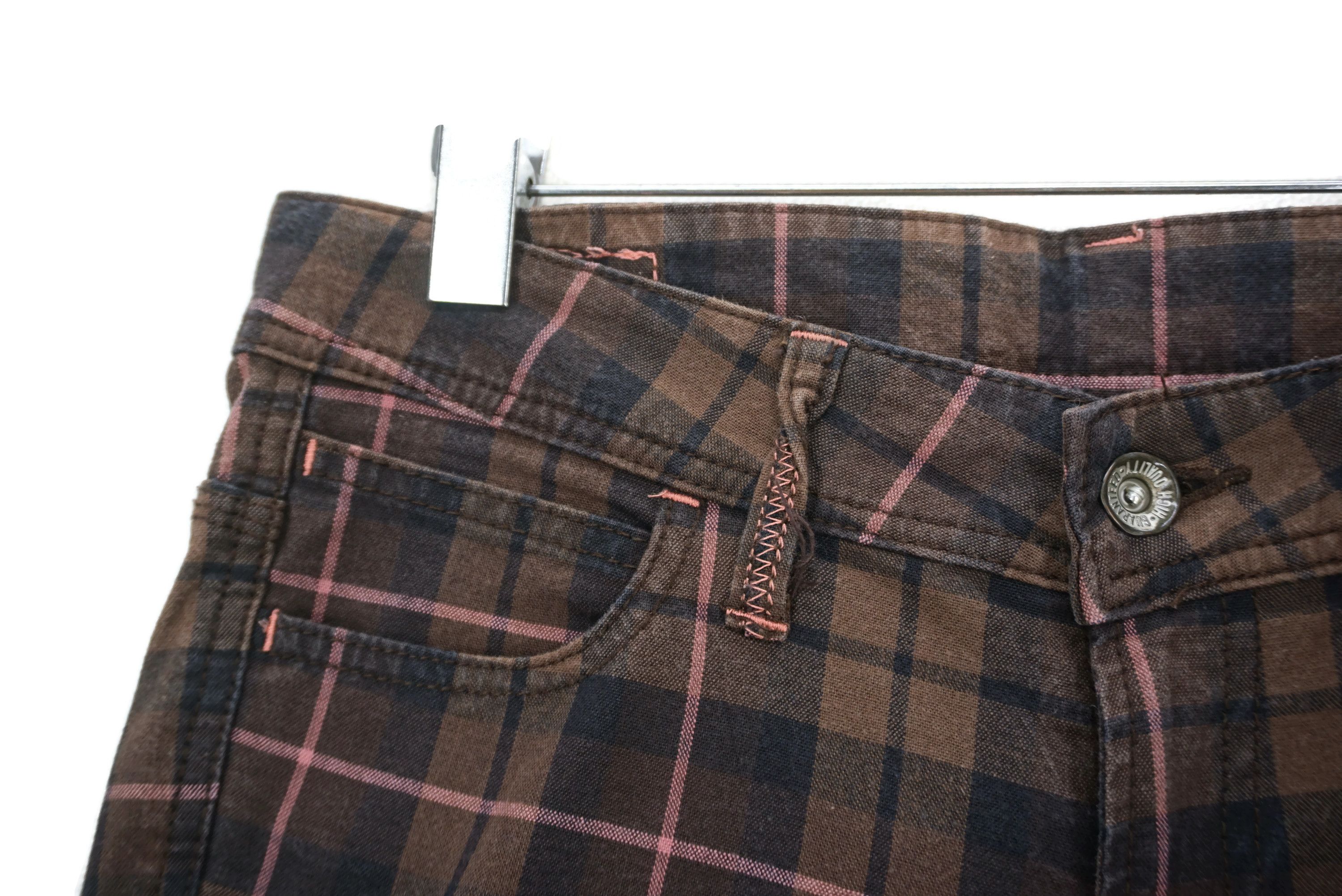 Japanese Brand Betty Smith Pants Size W30xL28 Tartan Workwear Dungarees Size 27" / US 4 / IT 40 - 4 Thumbnail