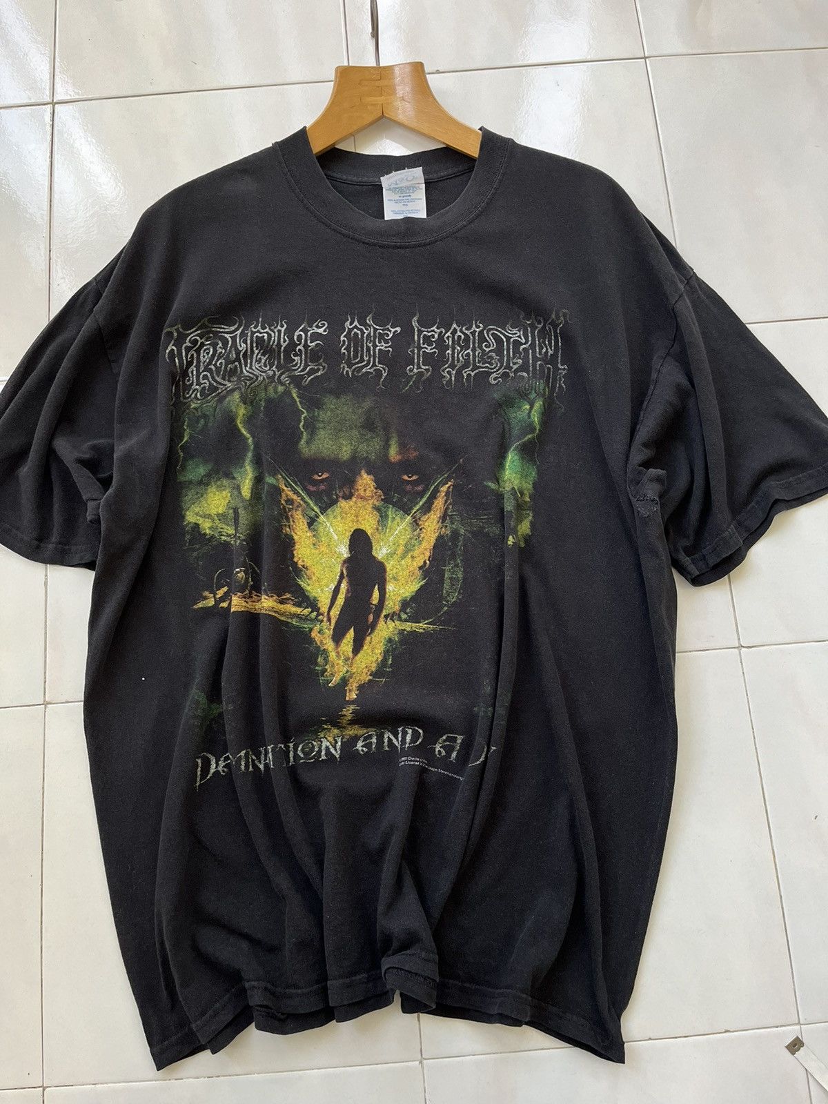 Band Tees 2000s cradle of filth t shirt Size US XXL / EU 58 / 5 - 9 Thumbnail
