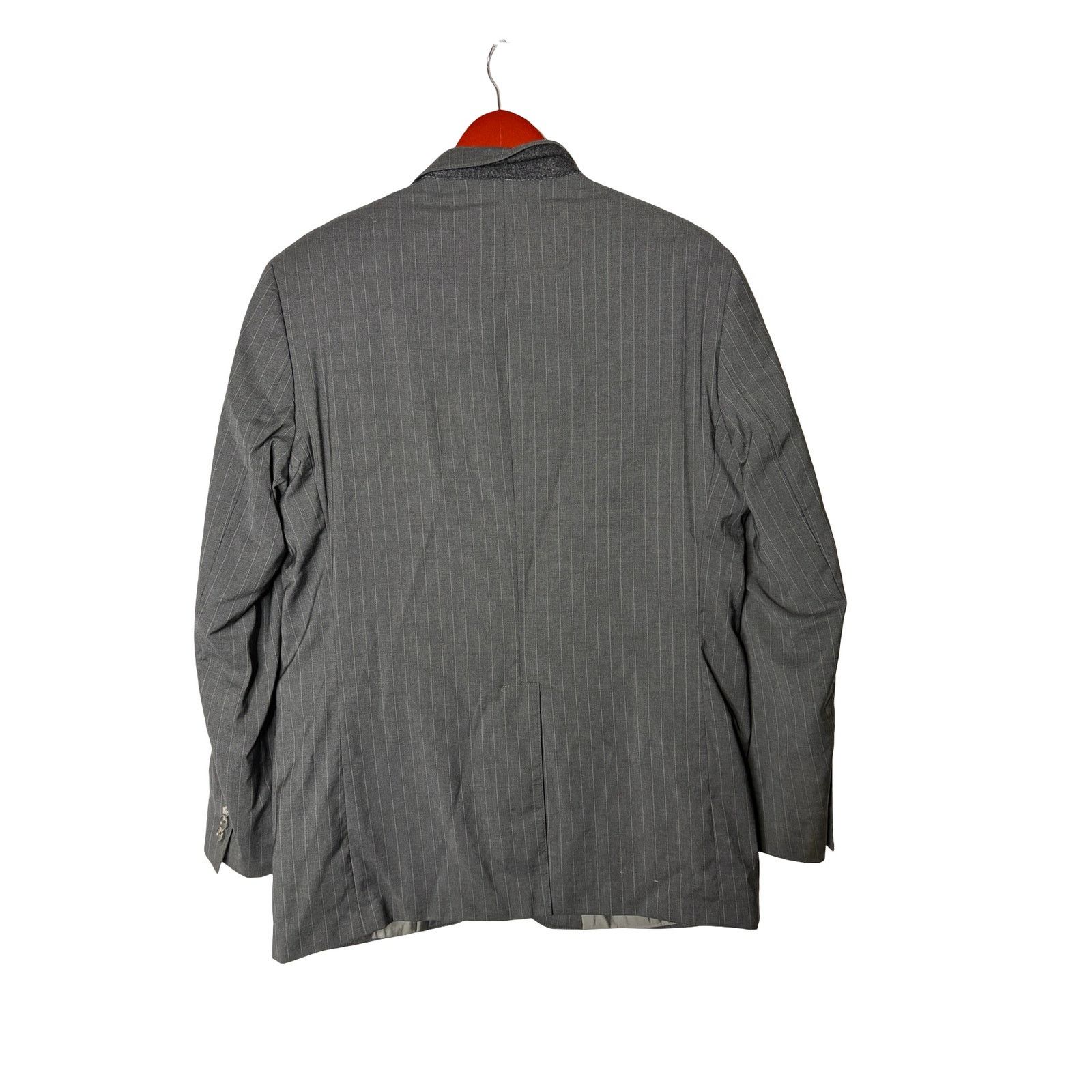 J. Press J.Press grey stripe wool blazer jacket sz 42R Size 42R - 2 Thumbnail
