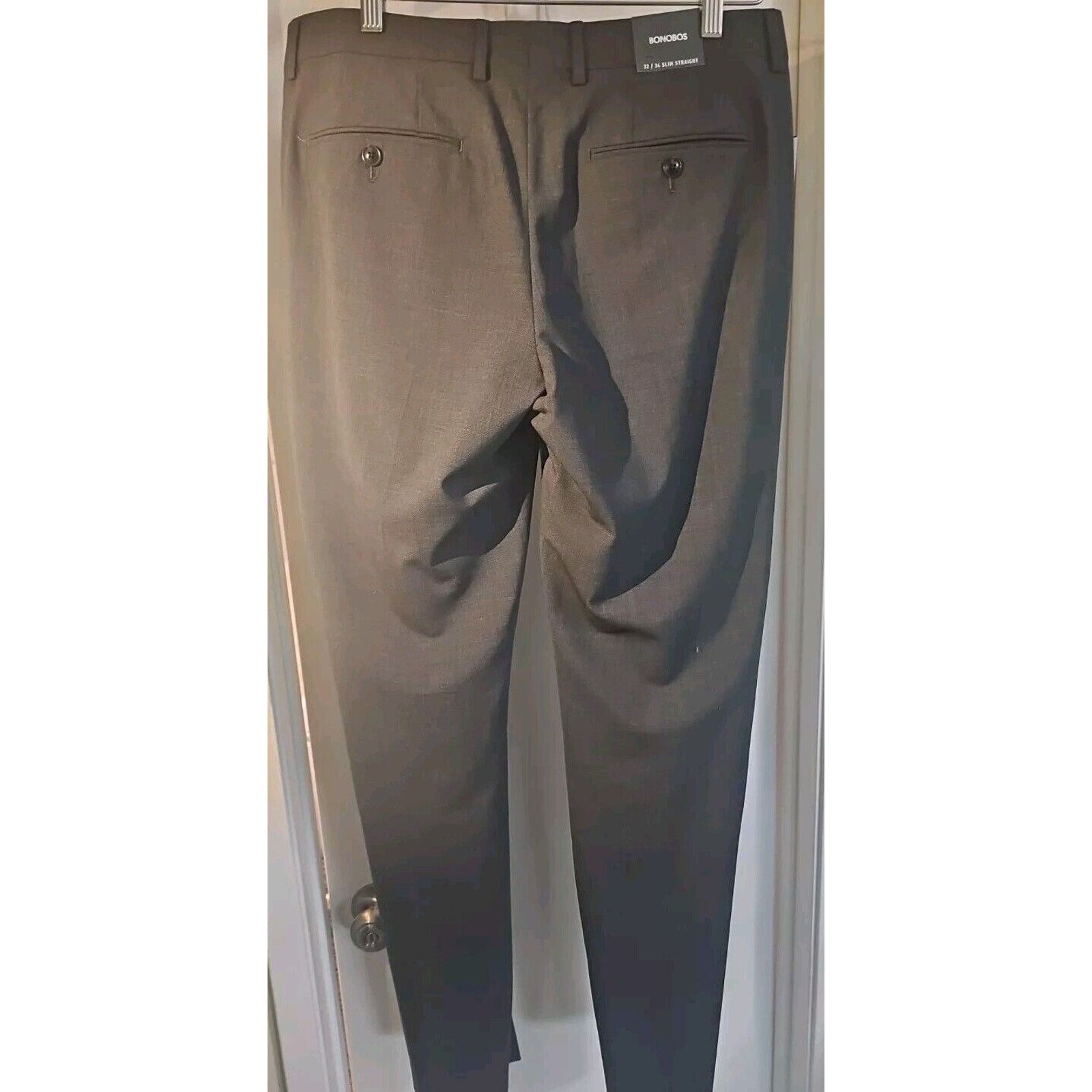 Bonobos NWT 32x34 Bonobos Workday Wools Slacks - Charcoal Size US 32 / EU 48 - 9 Thumbnail