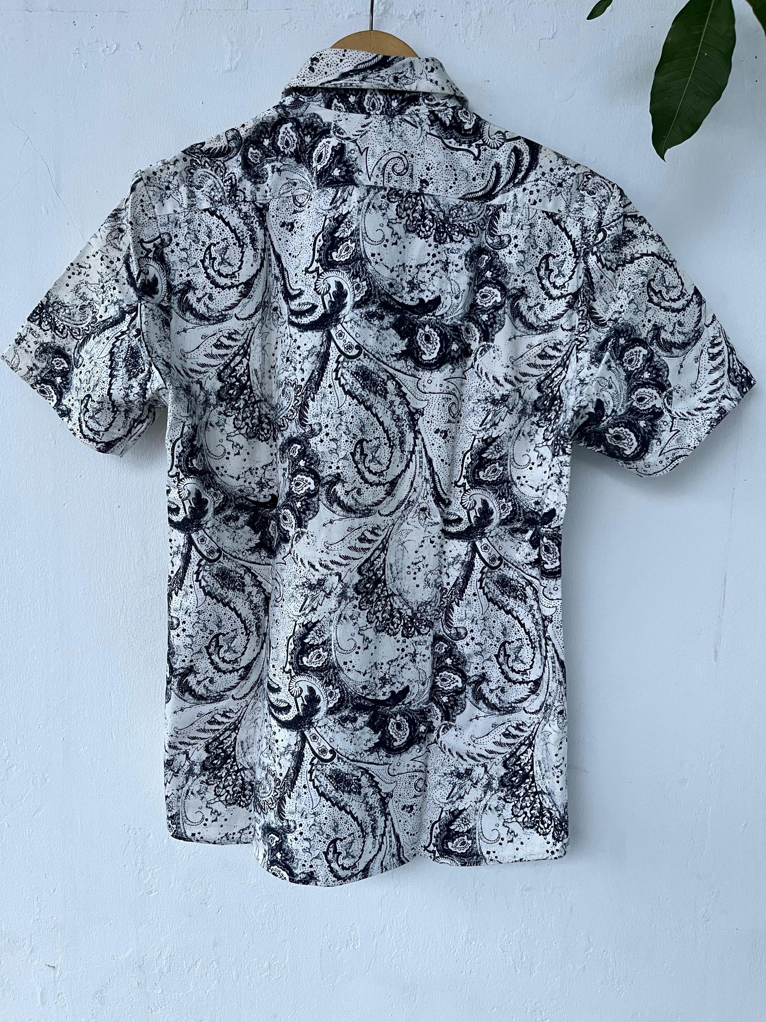 Tornado Mart Tornado Mart Paisley Button Ups Shirts Size US L / EU 52-54 / 3 - 5 Thumbnail