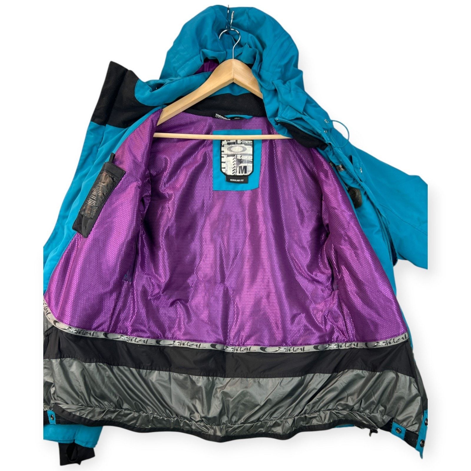 Oakley Vtg Oakley Mens Ski Snow Jacket Recco Avalanche Rescue Med Size M / US 6-8 / IT 42-44 - 4 Thumbnail