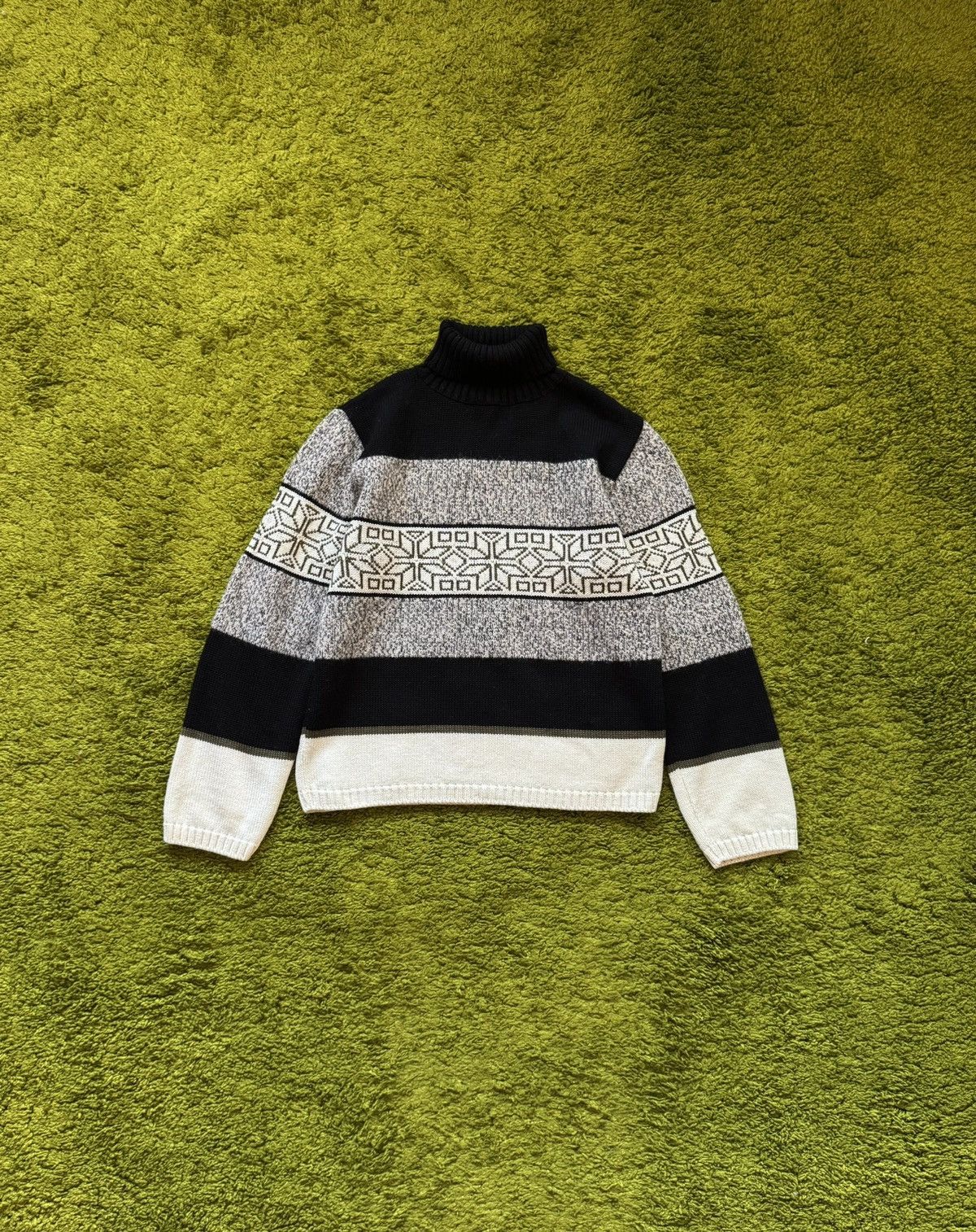 Max Mara × Weekend Max Mara Max Mara Weekend wool Striped sweater Size L / US 10 / IT 46 - 1 Thumbnail