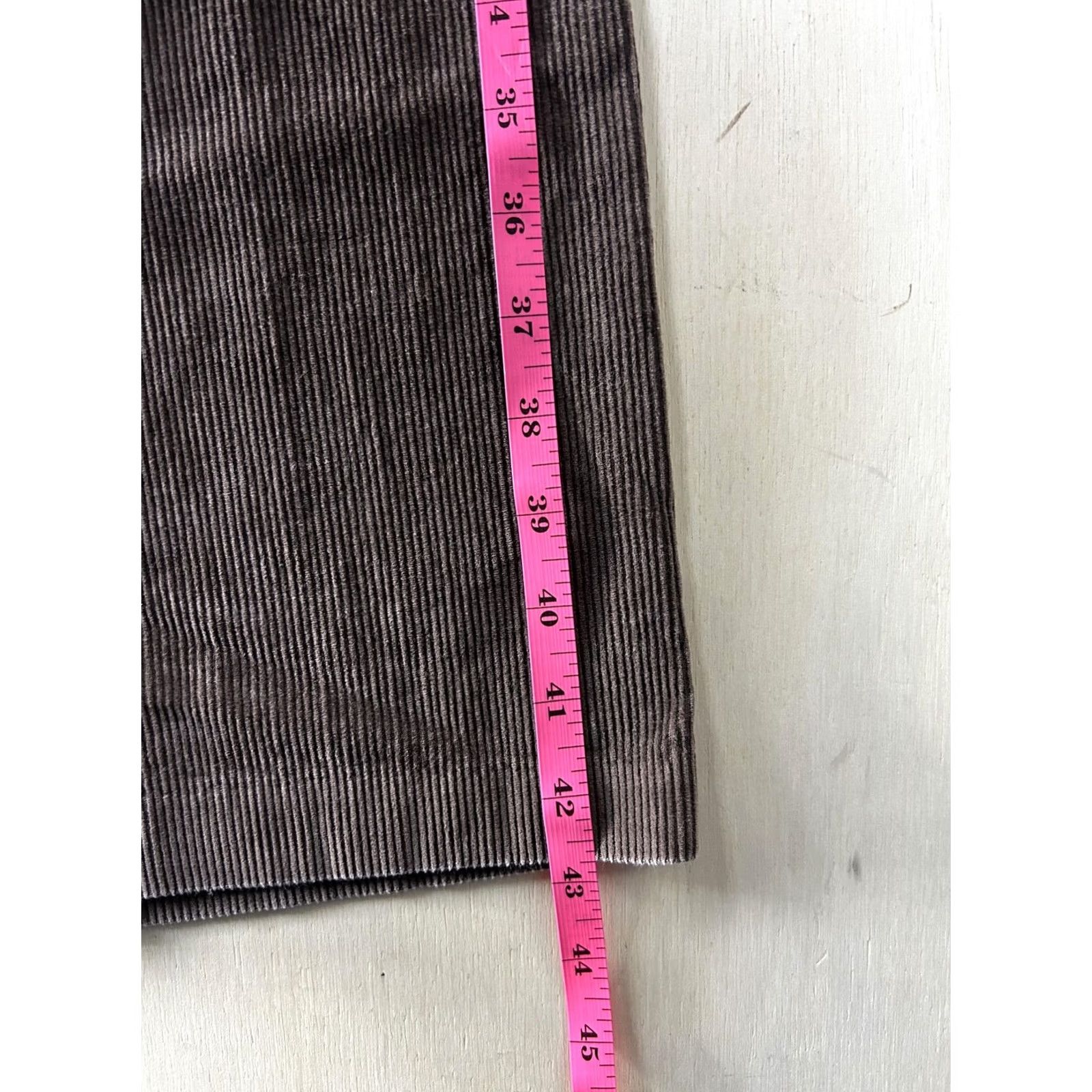 Vintage VINTAGE Brown Corduroy Pants Mens 34x34 Cotton Chino Straight Leg Trousers Size US 34 / EU 50 - 6 Thumbnail