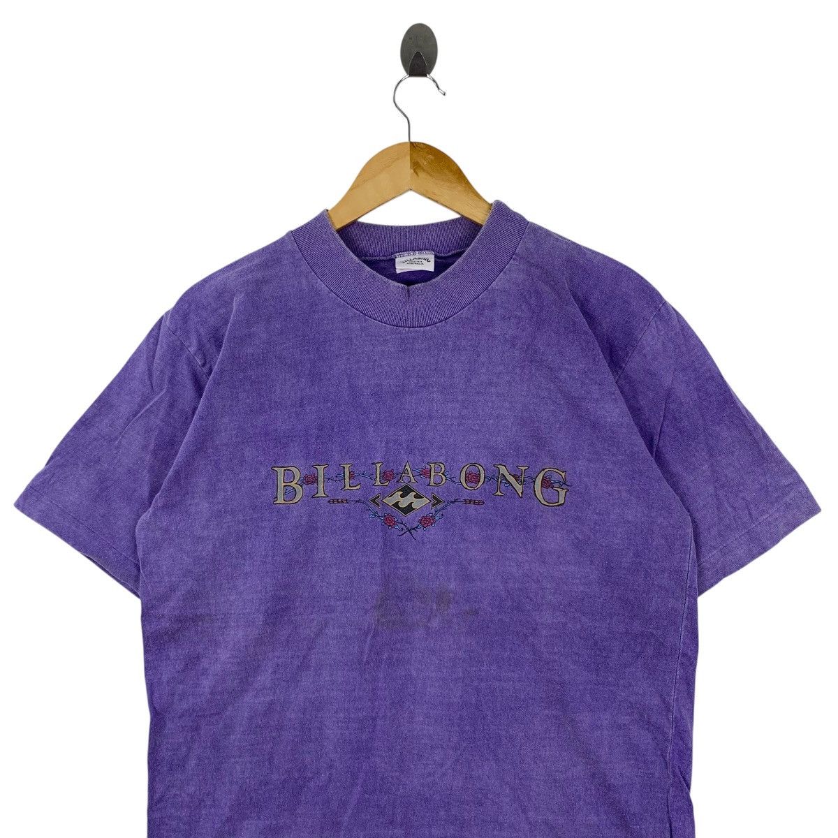 Man Made In Australia Vintage 90s BILLABONG SURF AUSTRALIA Pigment Dye Short Shirt Size US S / EU 44-46 / 1 - 2 Thumbnail