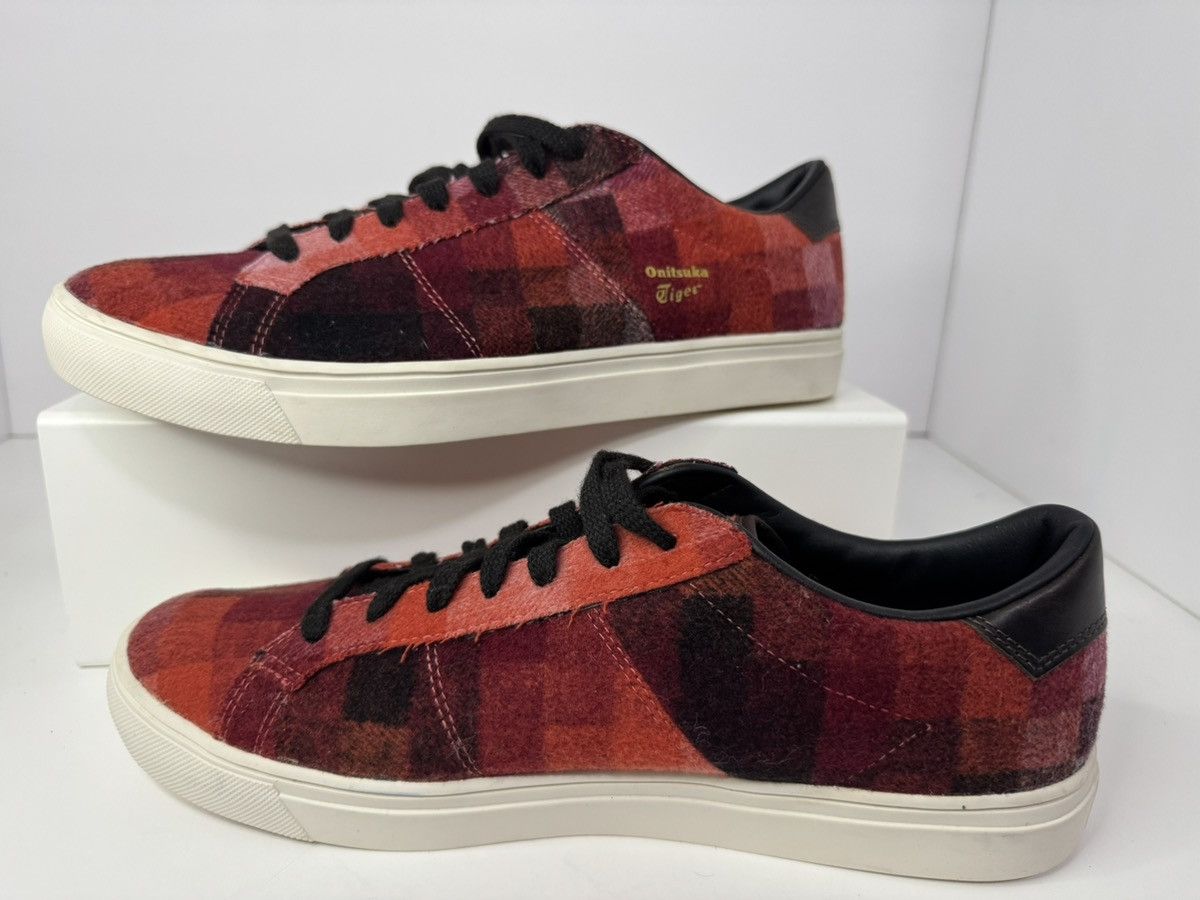 Onitsuka Tiger Onitsuka Tiger Plaid Wool Low Top Red Black Men’s Size 9 Size US 9 / EU 42 - 23 Thumbnail