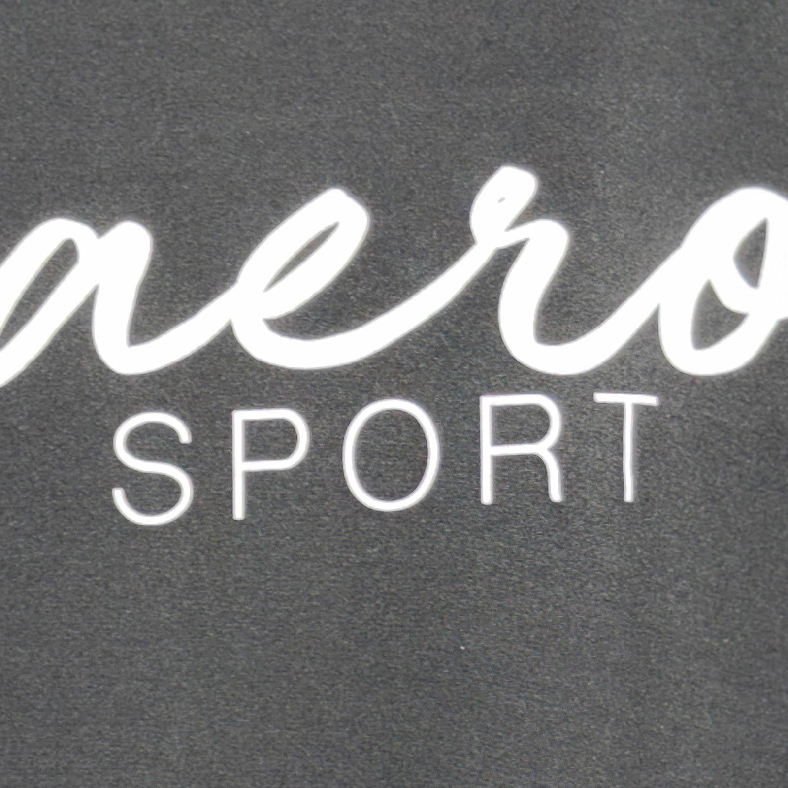 United Arrows Aeropostale Sport Black Mesh Large T-Shirt Size L / US 10 / IT 46 - 3 Thumbnail