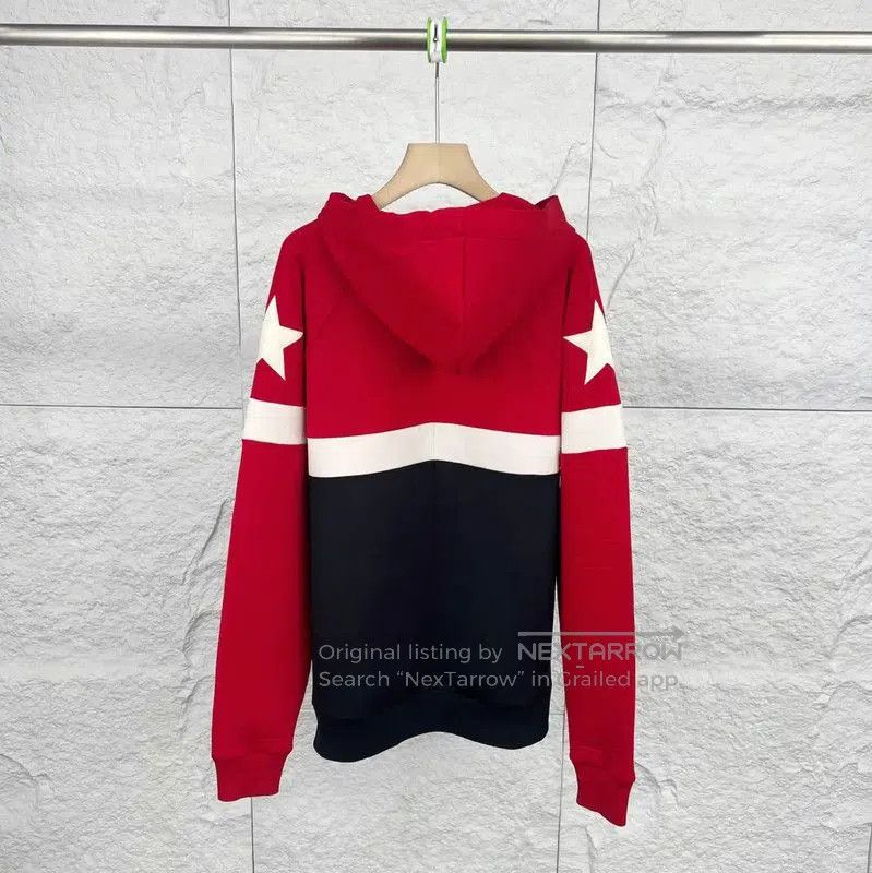 Givenchy Givenchy Red Cotton Women's Hoodie . Size M / US 6-8 / IT 42-44 - 2 Thumbnail