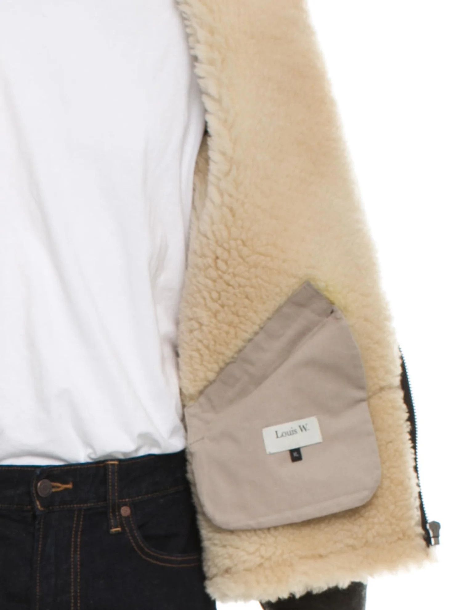 A.P.C. × Louis W. o1tko11224 Shearling Jacket in Dark Brown Size US M / EU 48-50 / 2 - 4 Thumbnail