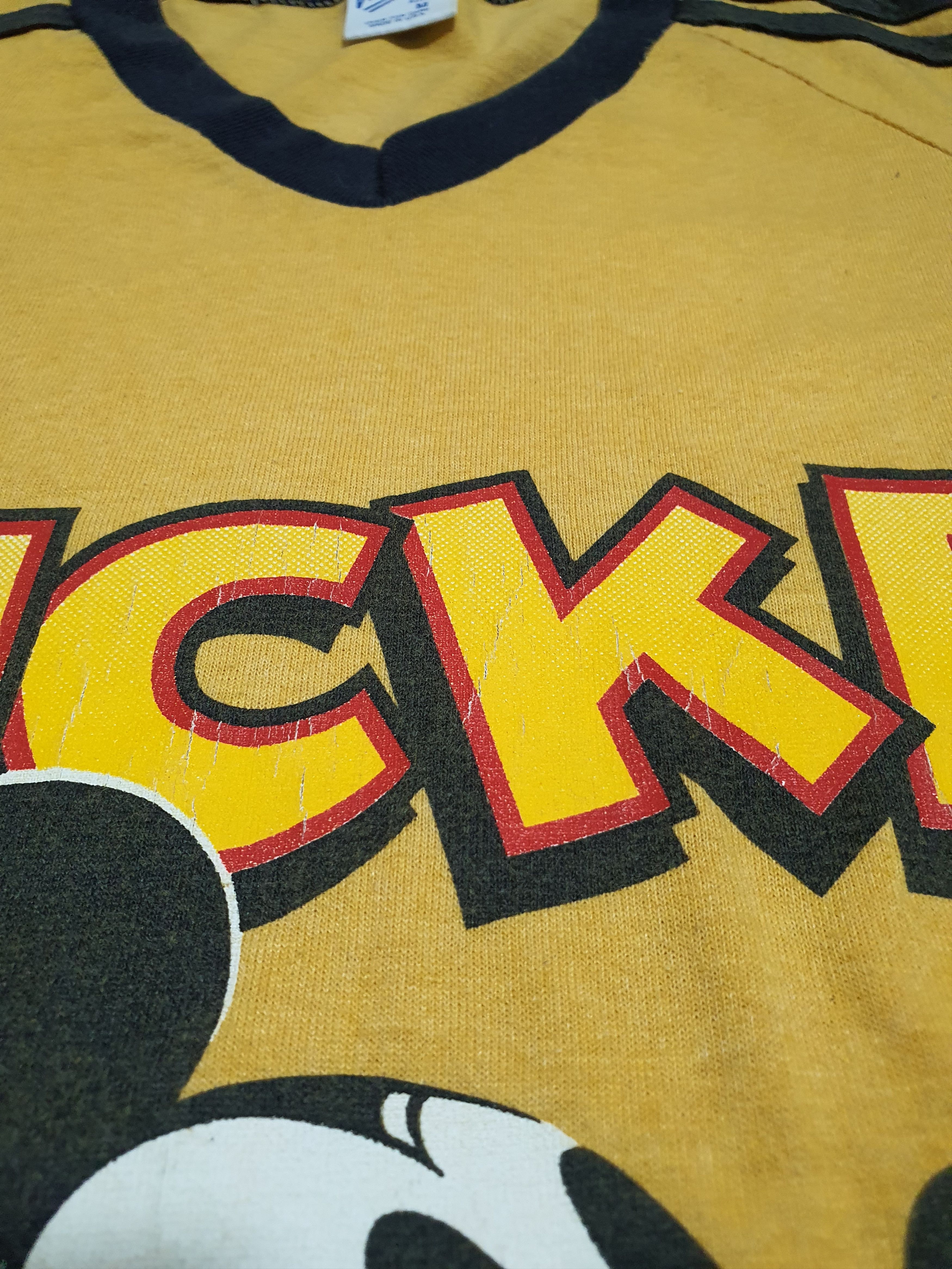 Mickey Mouse × Velva Sheen × Vintage MICKEY MOUSE 90’S VELVA SHEEN 19”/26” VINTAGE T-SHIRT Size US M / EU 48-50 / 2 - 7 Thumbnail