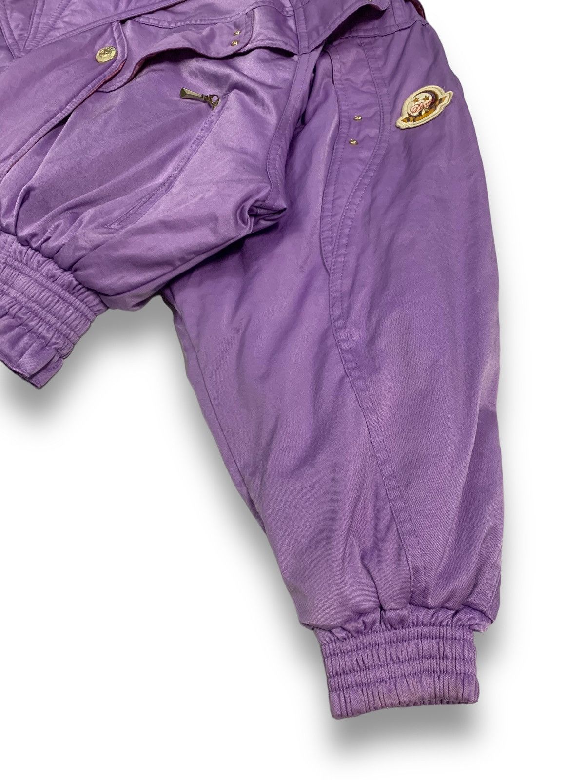 Descente Vintage Descente Lamb Fur Hooded Snowboard Ski Jacket Size L / US 10 / IT 46 - 12 Thumbnail